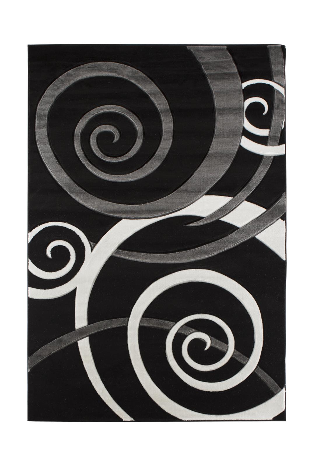 Orelsi OR03 Black Area Rug