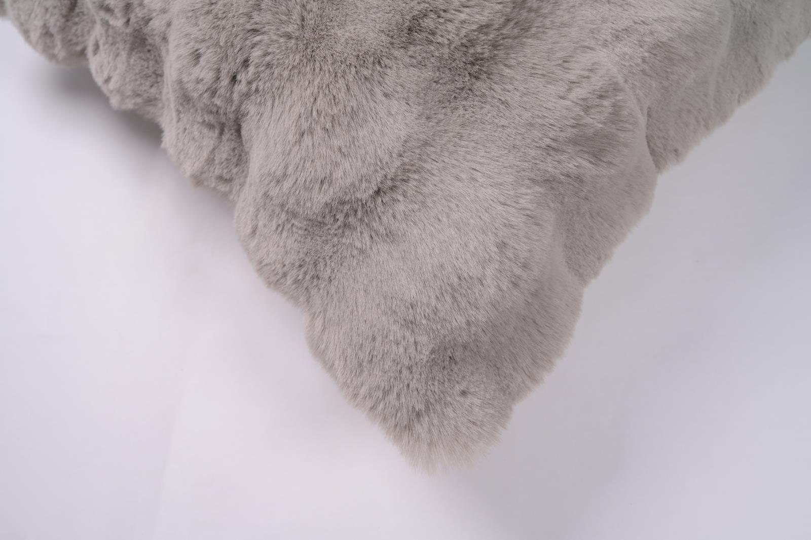 Valencia Fur VF02P Cream Accent Pillow — view 5