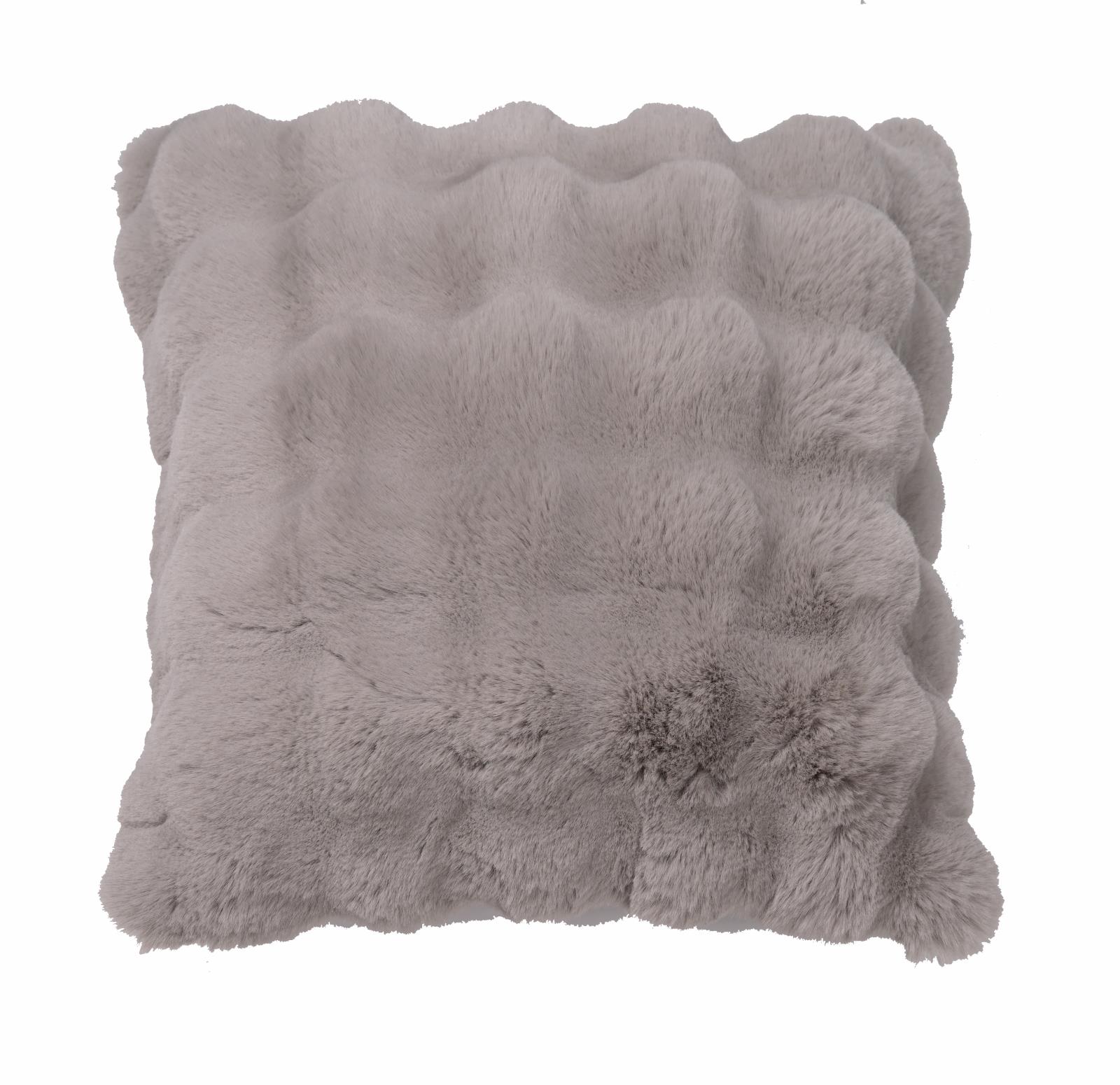 Valencia Fur VF02P Cream Accent Pillow
