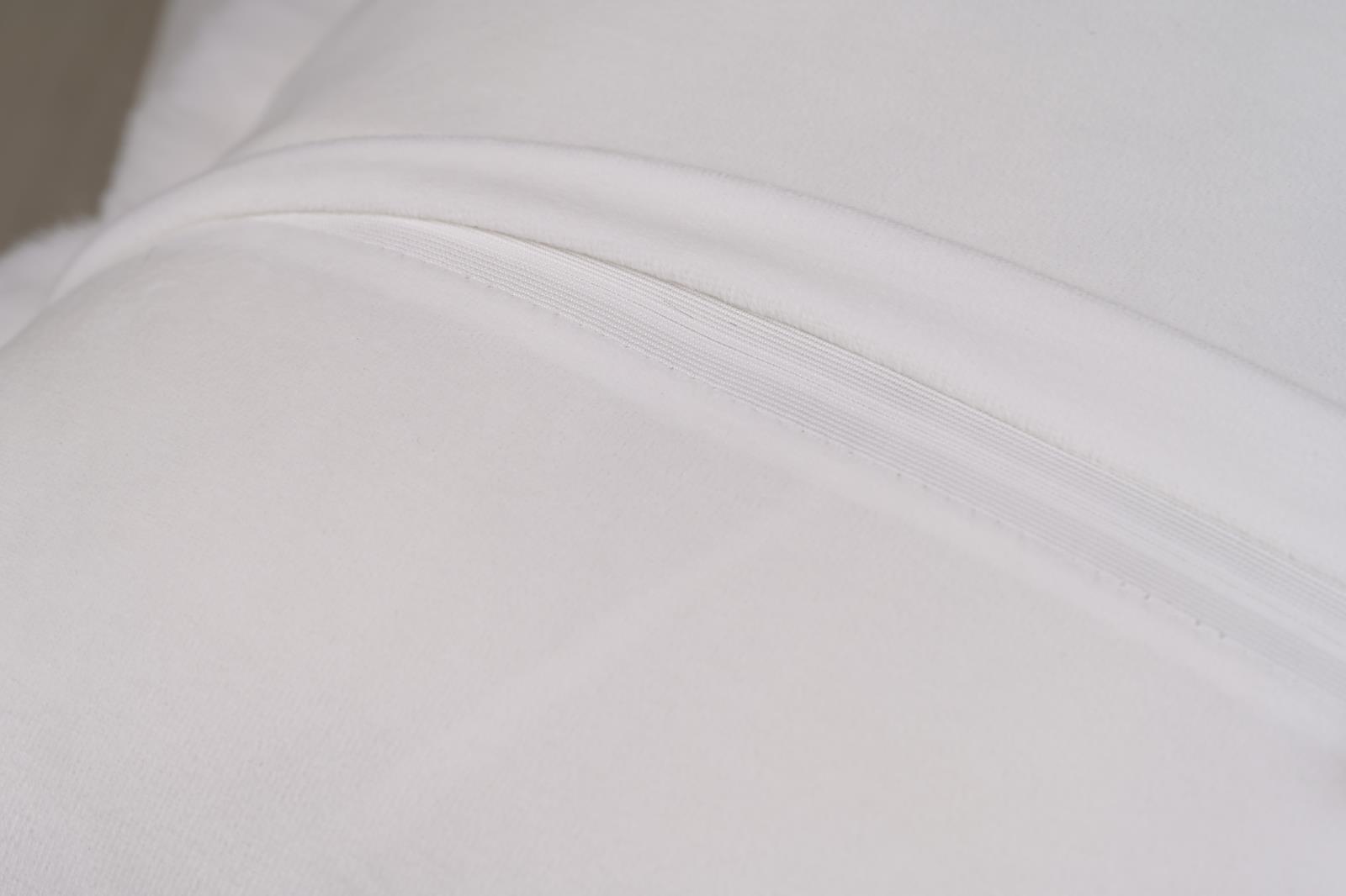 Valencia Fur VF03P White Accent Pillow — view 3
