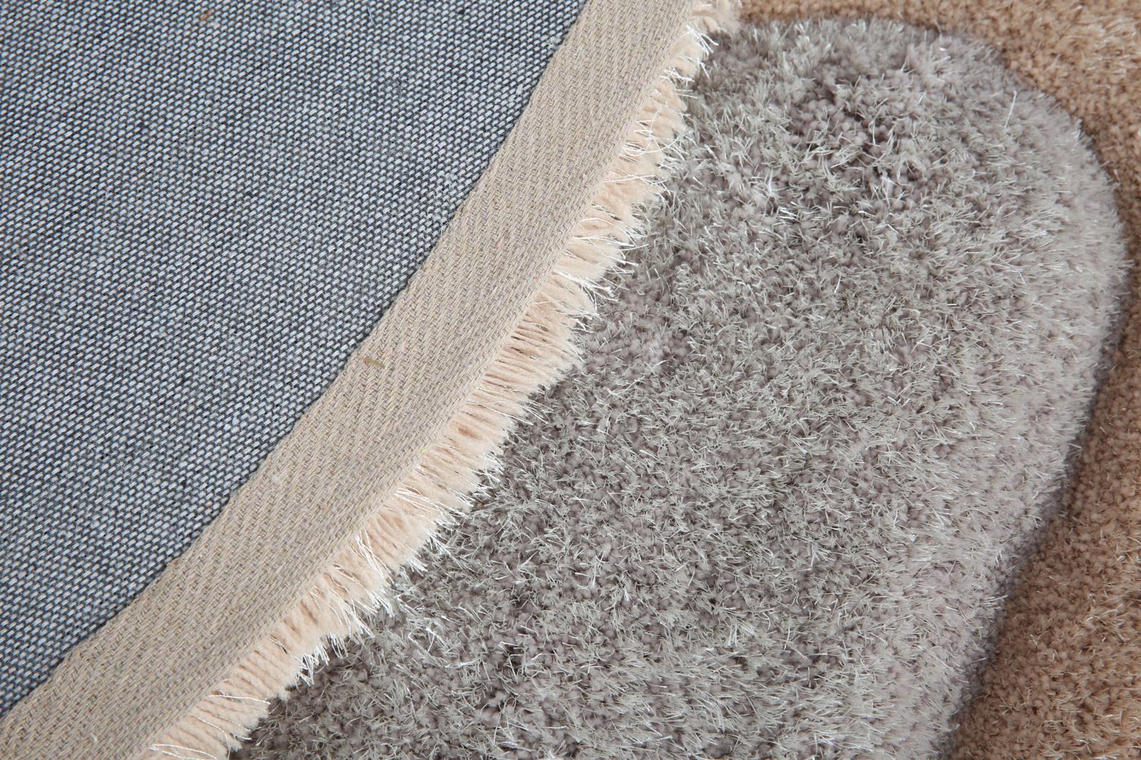 Mateos MS64 Light Gray Shag Rug — view 8