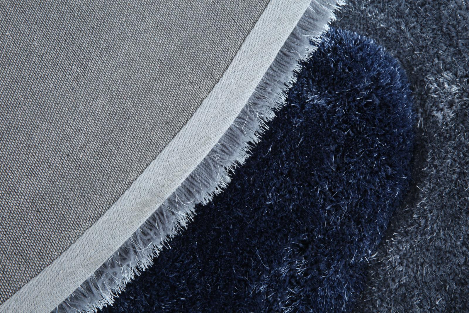 Mateos MS65 Silver Gray Shag Rug — view 8
