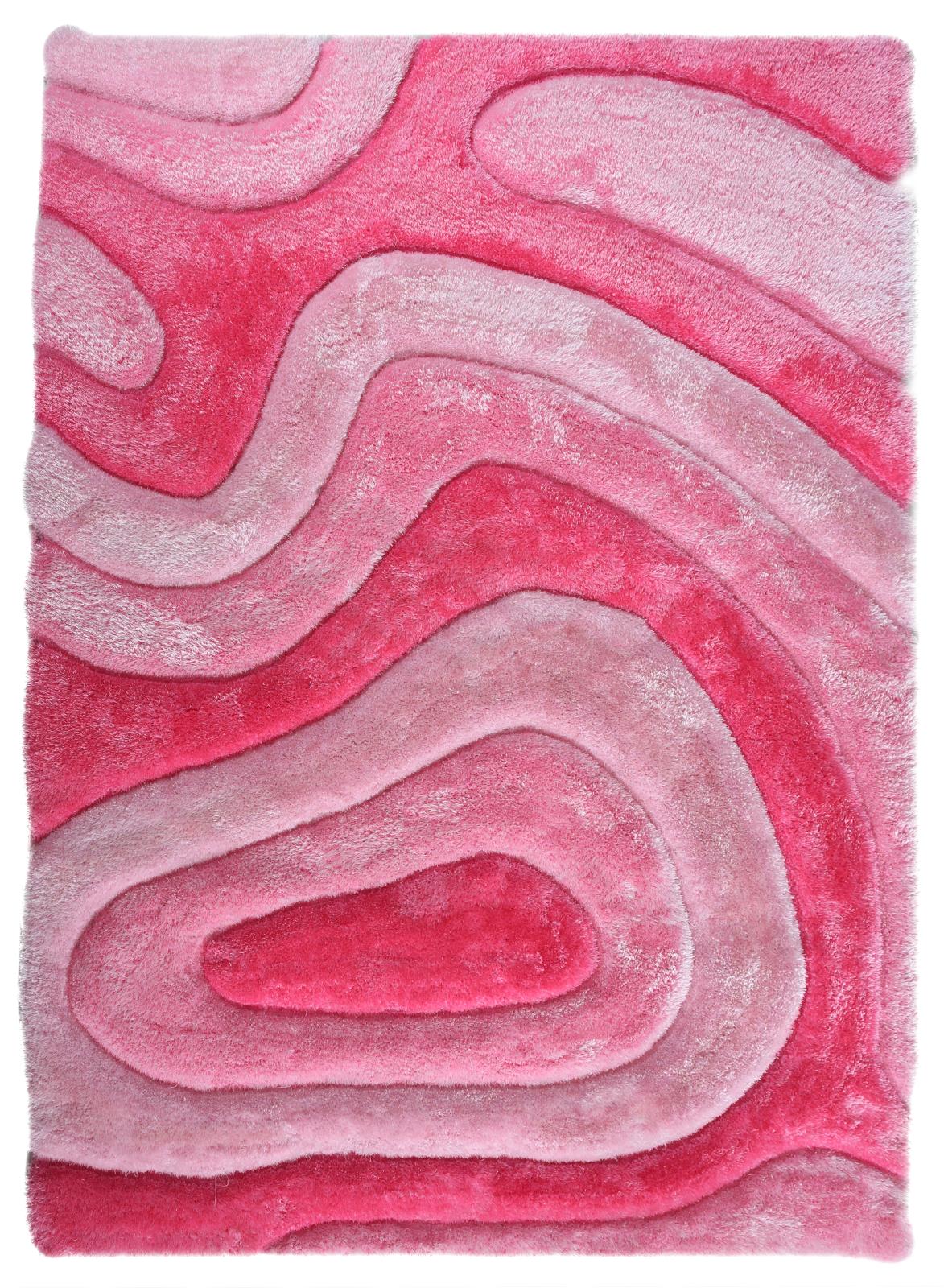 Mateos MS68 Pink Shag Rug — view 6