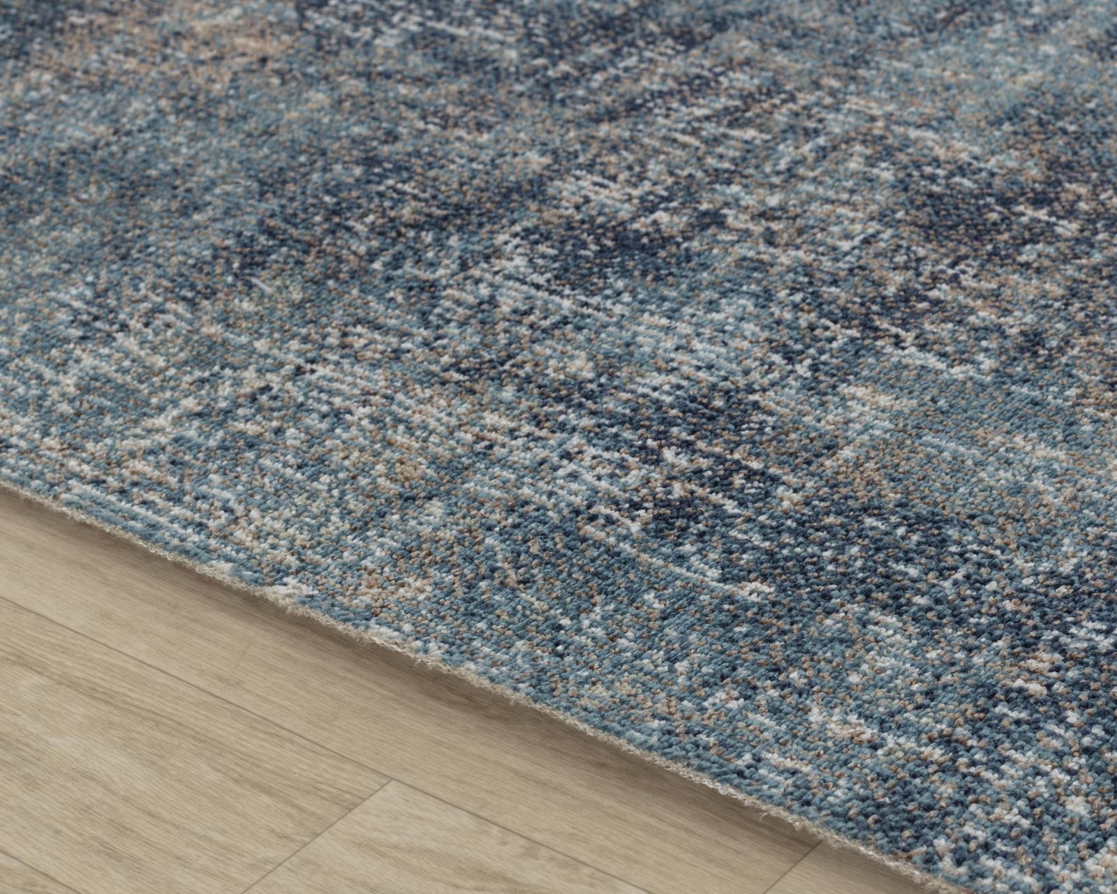 Trellis TL06 Blue Indoor/Outdoor Rug — view 3