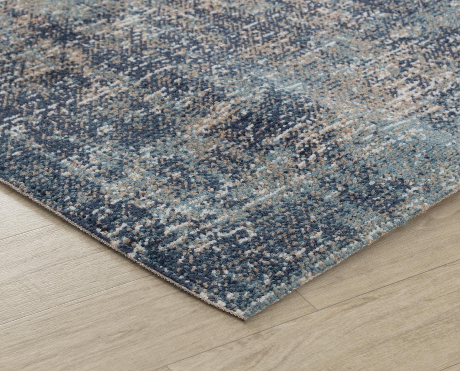 Trellis TL06 Blue Indoor/Outdoor Rug — view 4