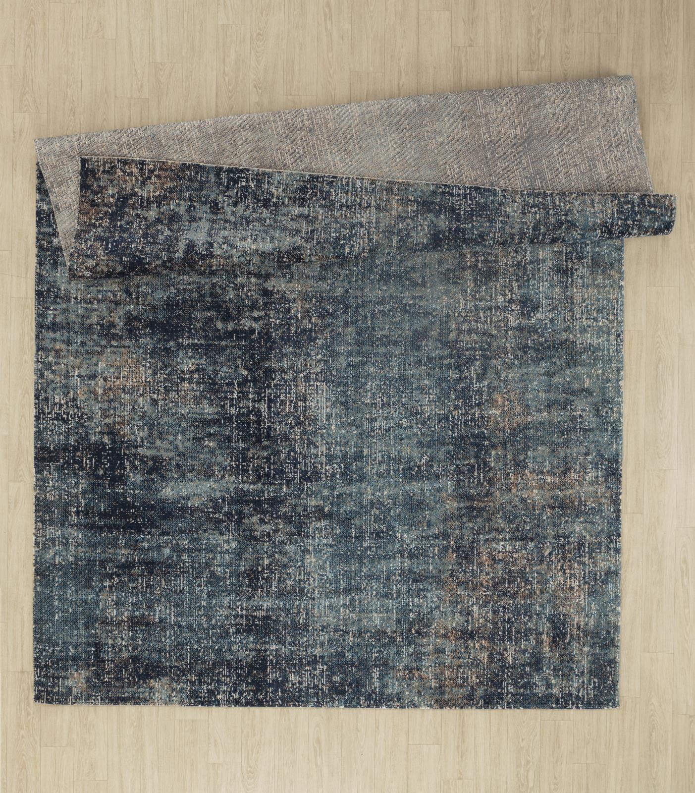 Trellis TL06 Blue Indoor/Outdoor Rug — view 6