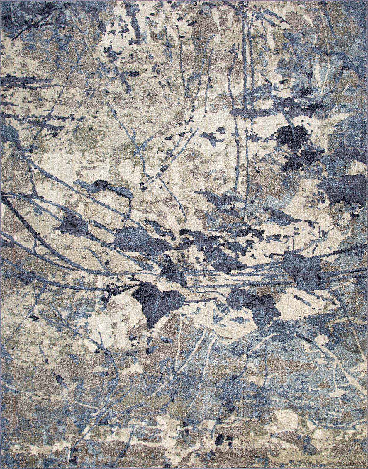 Olympia OY02 Blue Gray Area Rug — view 10