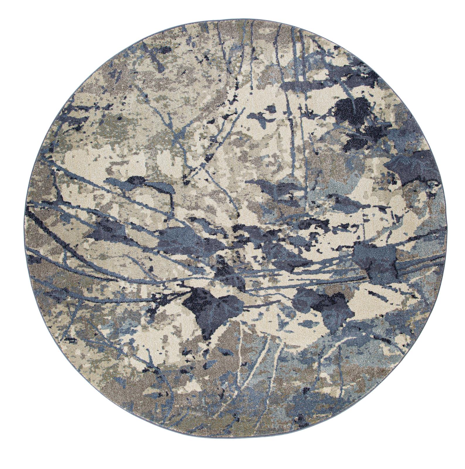Olympia OY02 Blue Gray Area Rug — view 11