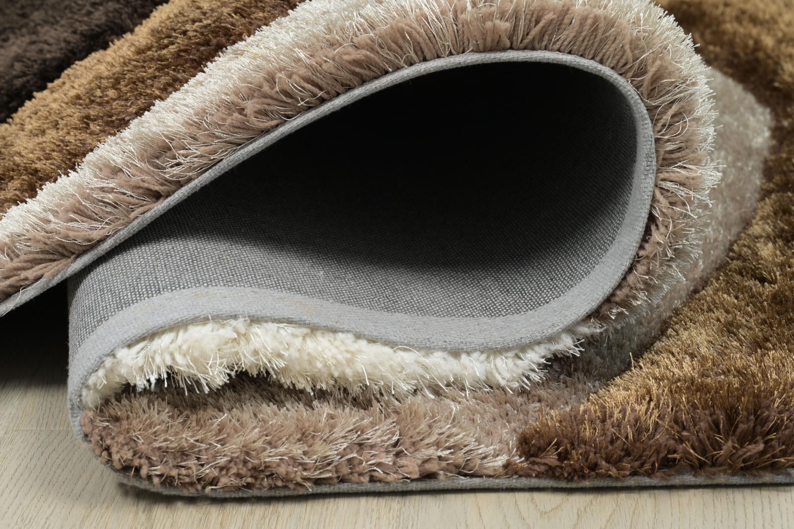 Mateos MS66 Dark Brown Shag Rug — view 11