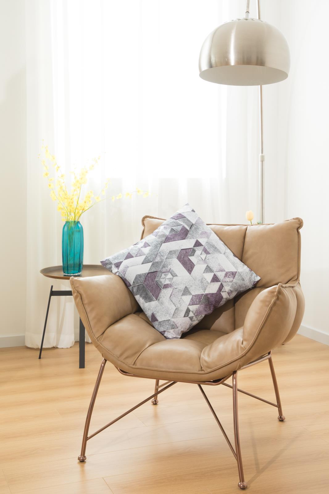 Capri CCP05 Purple Accent Pillow — view 2