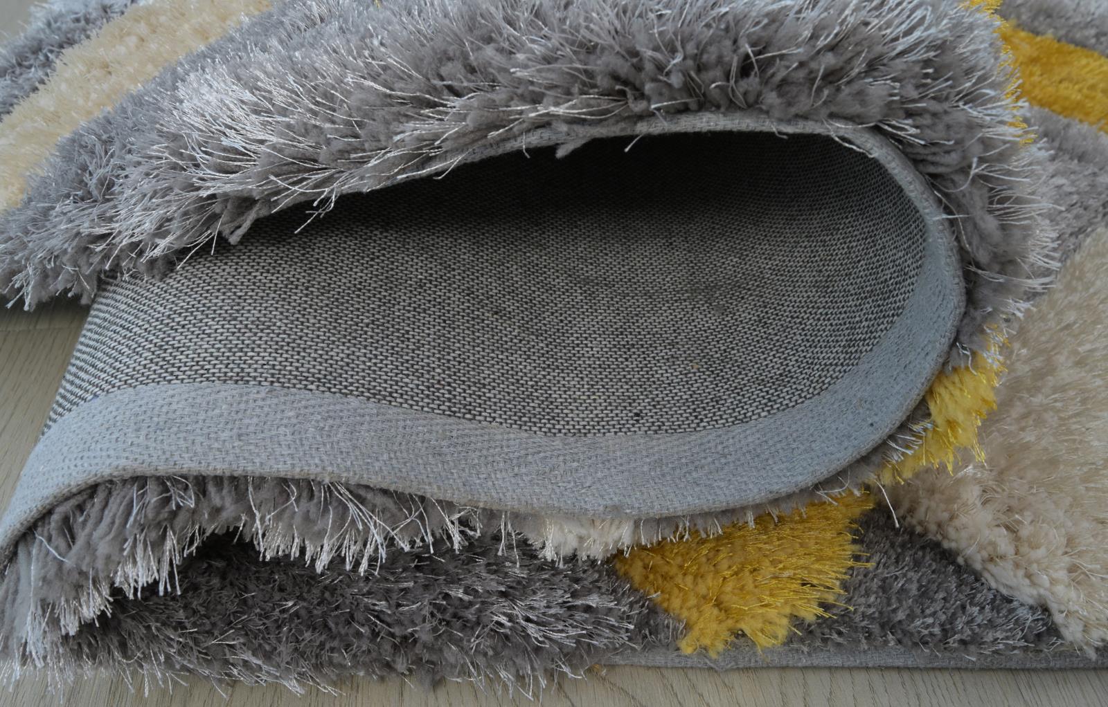 Mateos MS18 Gray Shag Rug — view 7