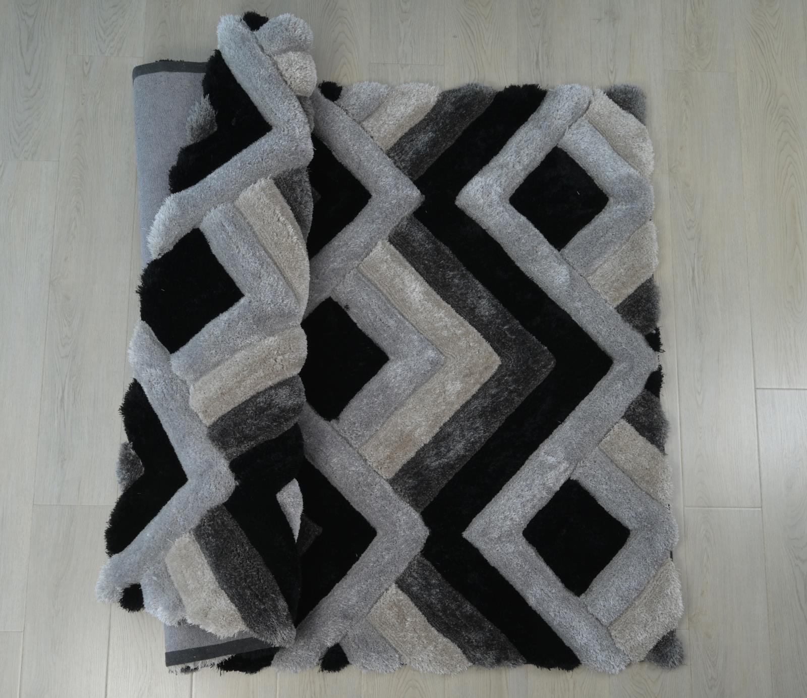 Mateos MS24 Multicolor Shag Rug — view 7