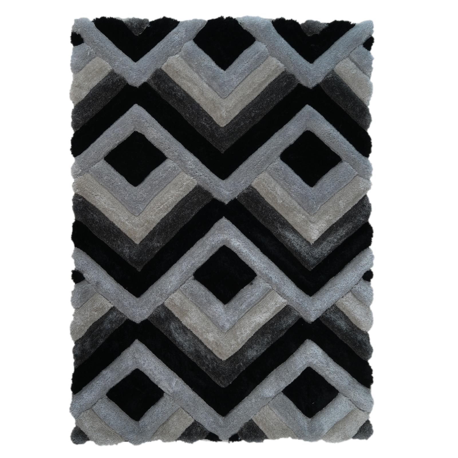Mateos MS24 Multicolor Shag Rug — view 3