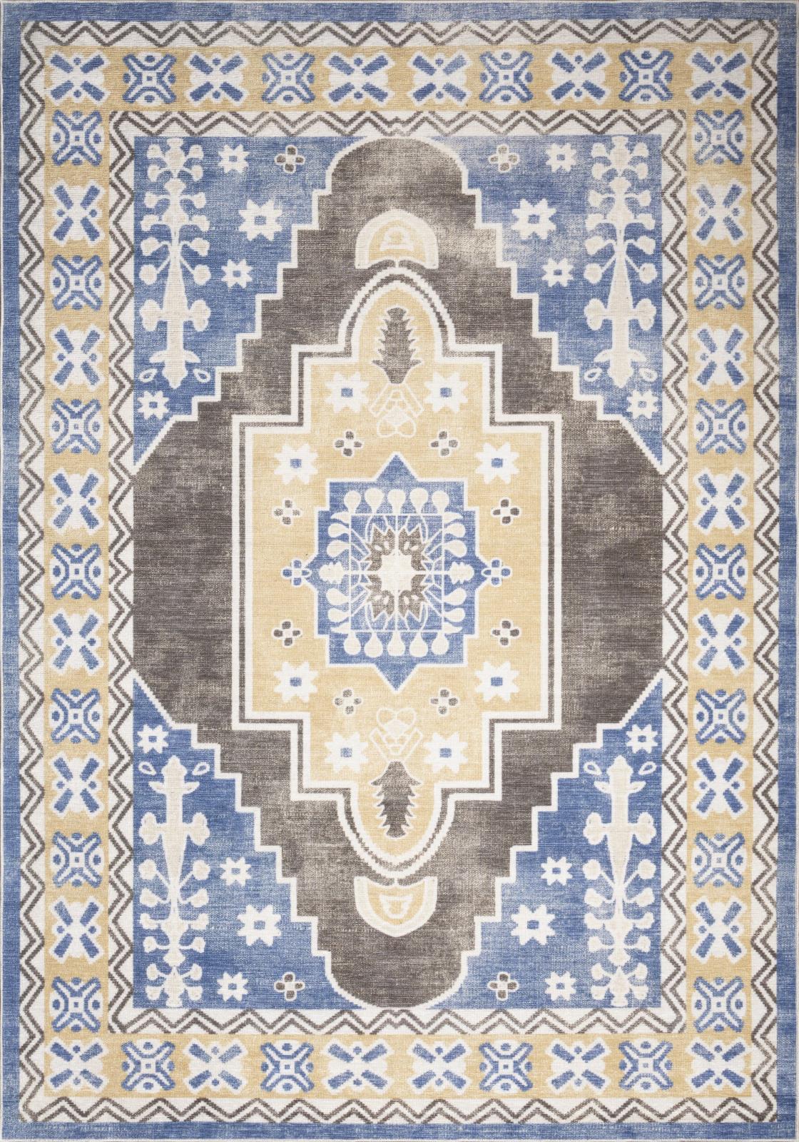 Washable WR01 Cream Area Rug