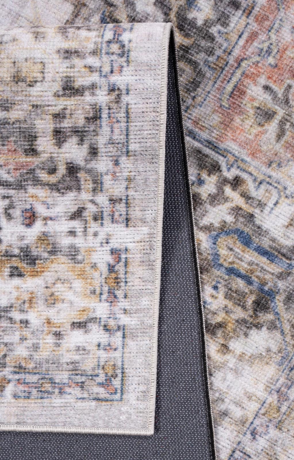 Washable WR05 Cream Area Rug — view 5
