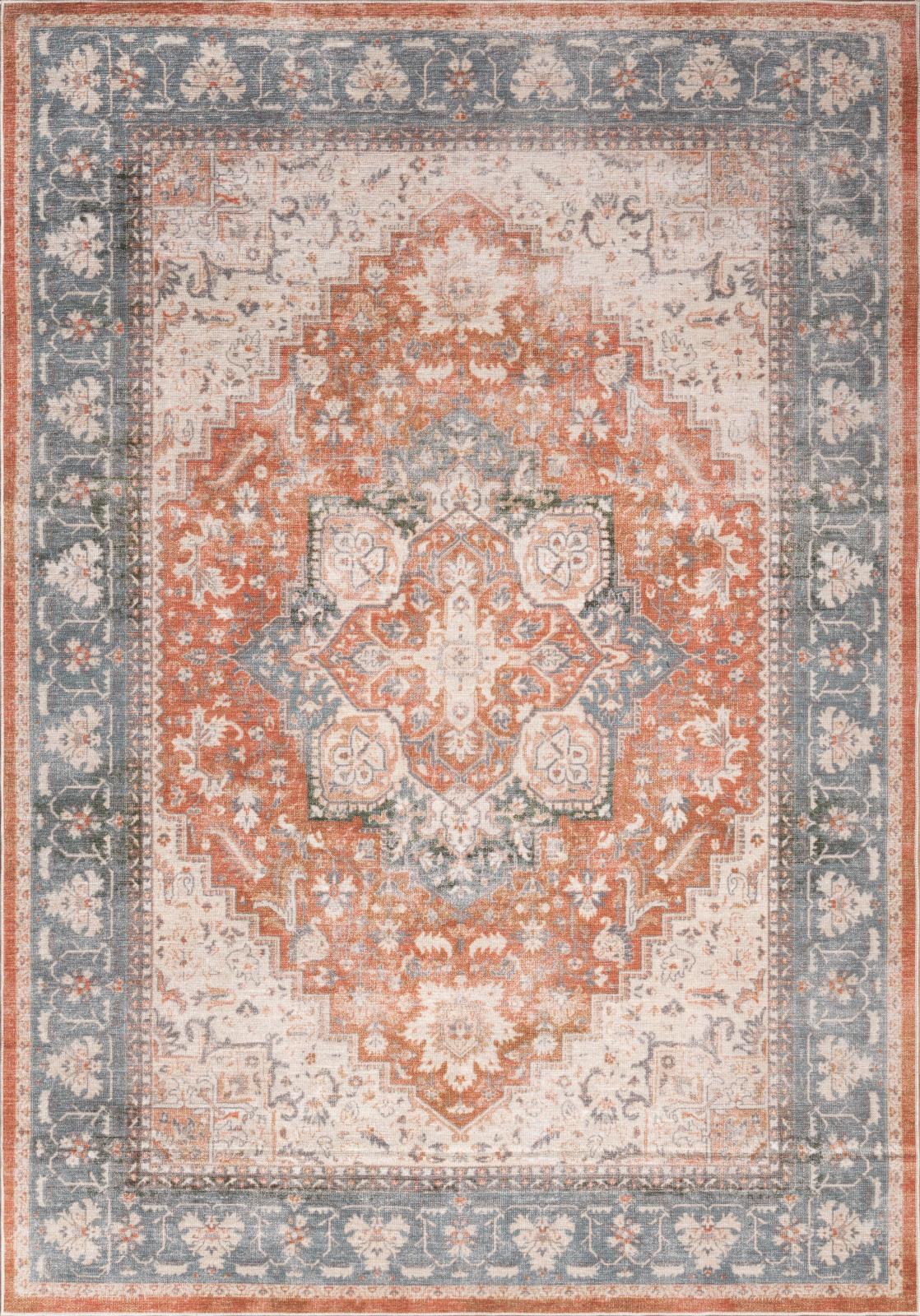 Washable WR05 Cream Area Rug — view 10