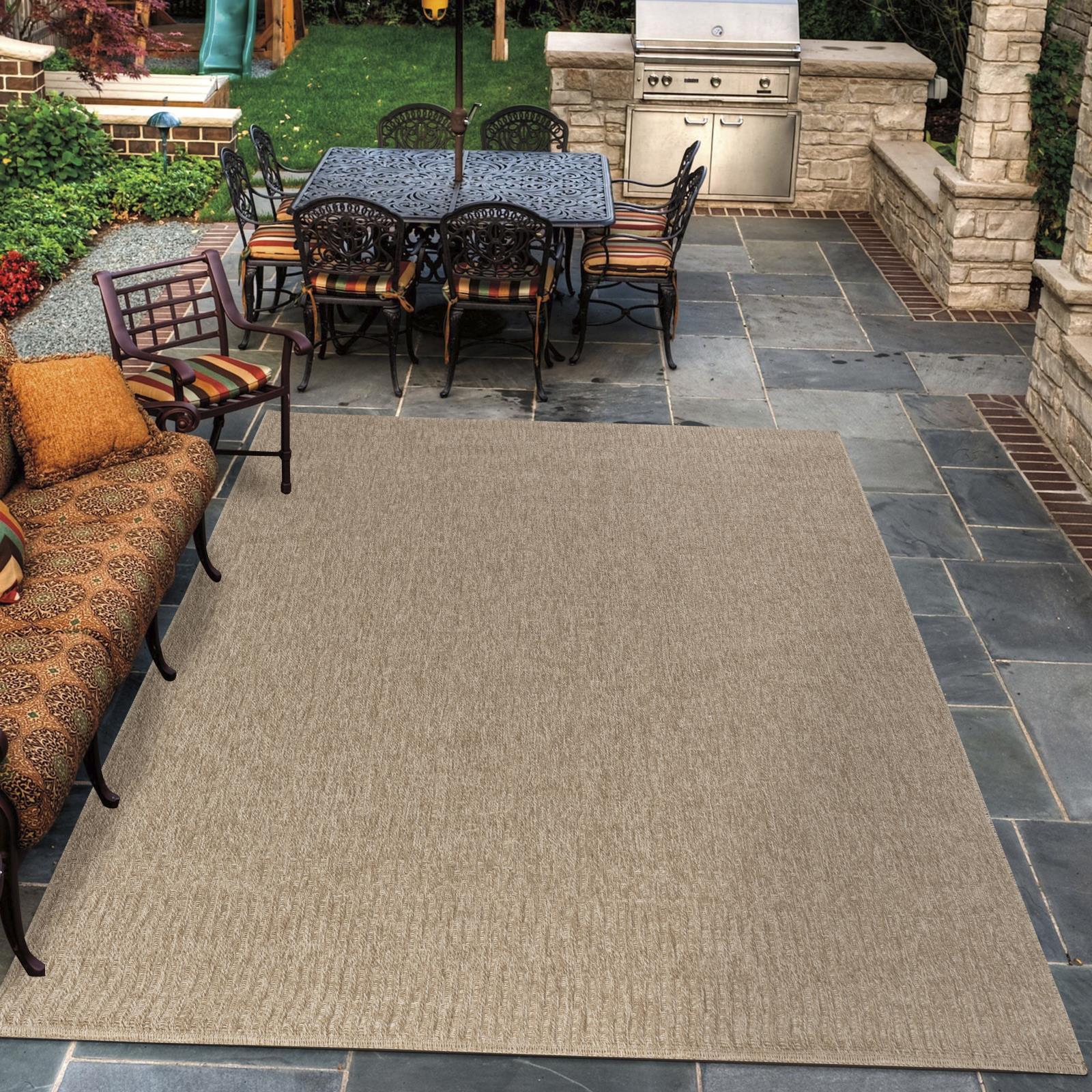 Arianna RN04 Tan Indoor/Outdoor Rug — view 5