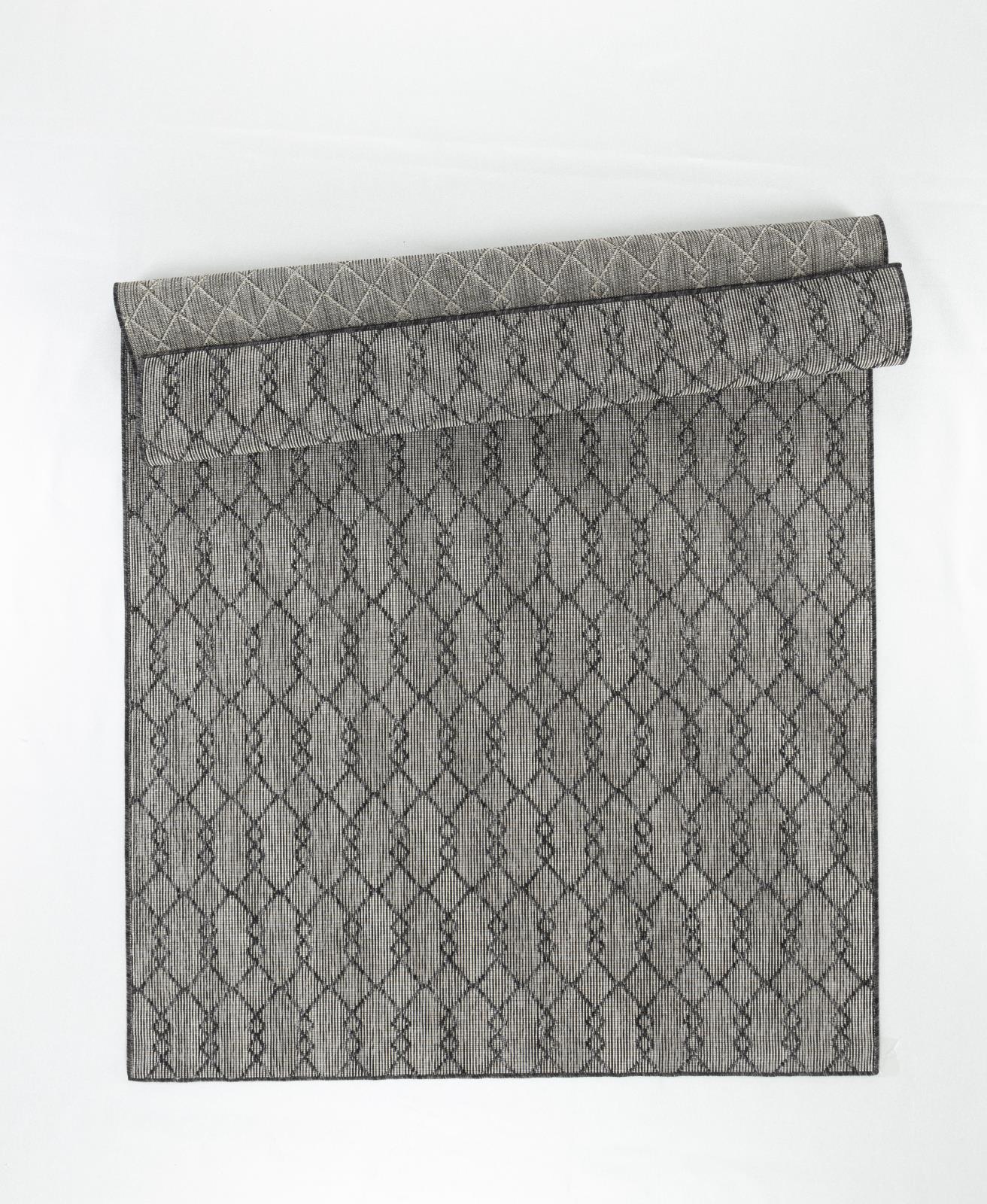 Larissa LS01 Gray Indoor/Outdoor Rug — view 6