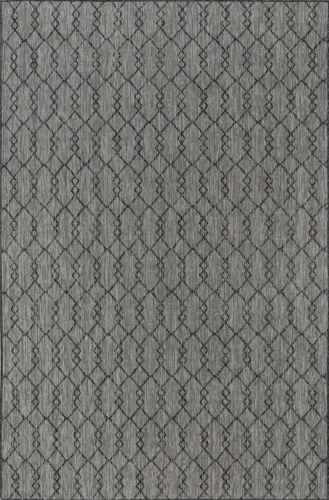 Larissa LS01 Gray Indoor/Outdoor Rug — view 2