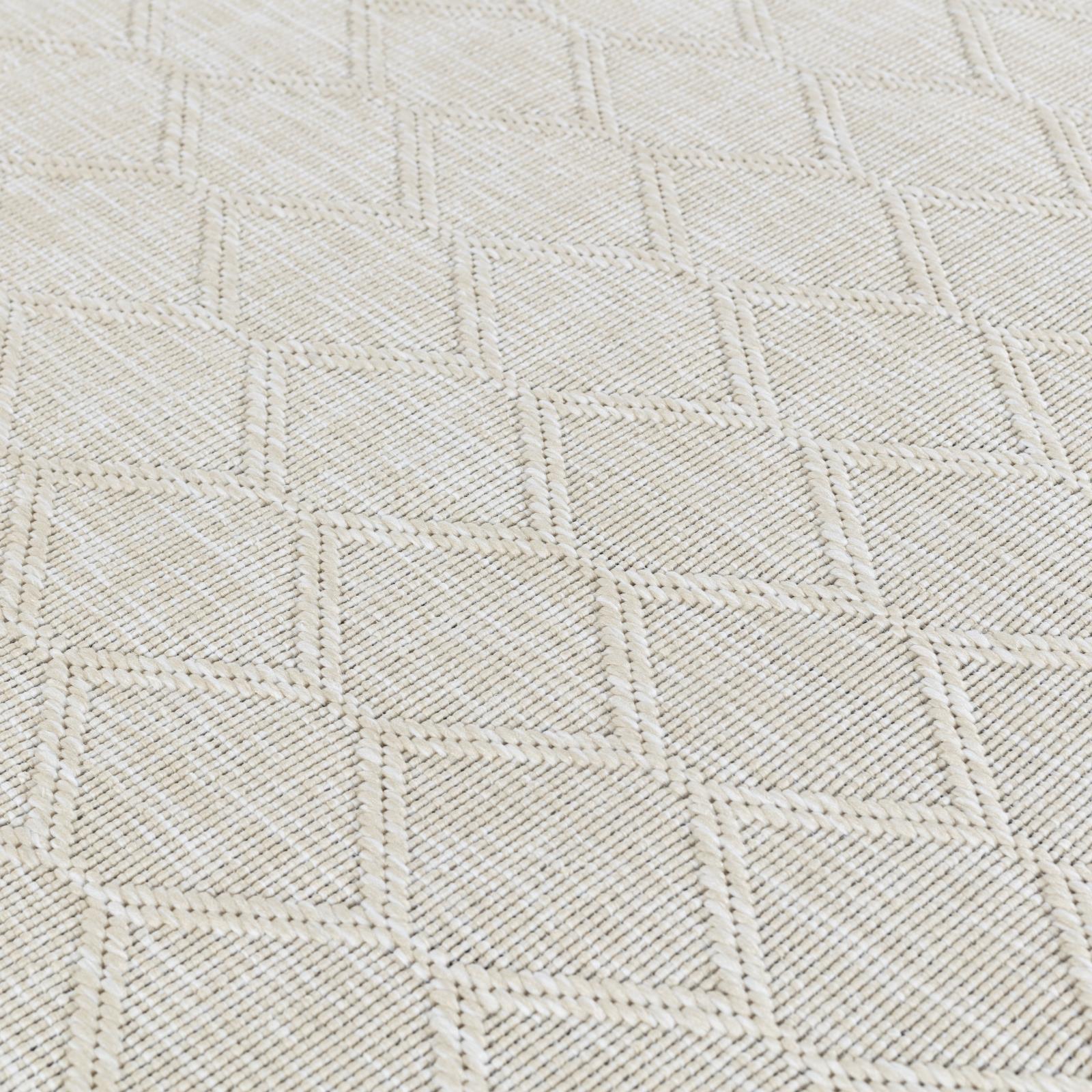 Larissa LS02 Cream Indoor/Outdoor Rug — view 4