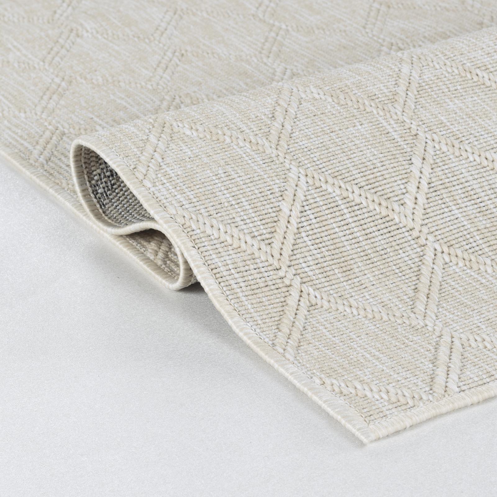 Larissa LS02 Cream Indoor/Outdoor Rug — view 3