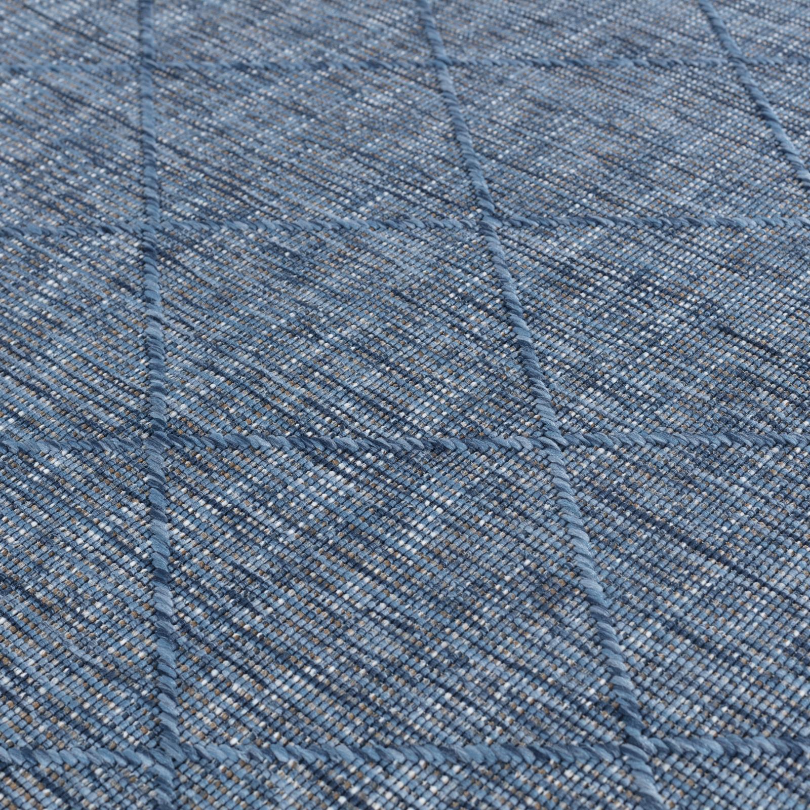 Larissa LS03 Blue Indoor/Outdoor Rug — view 4