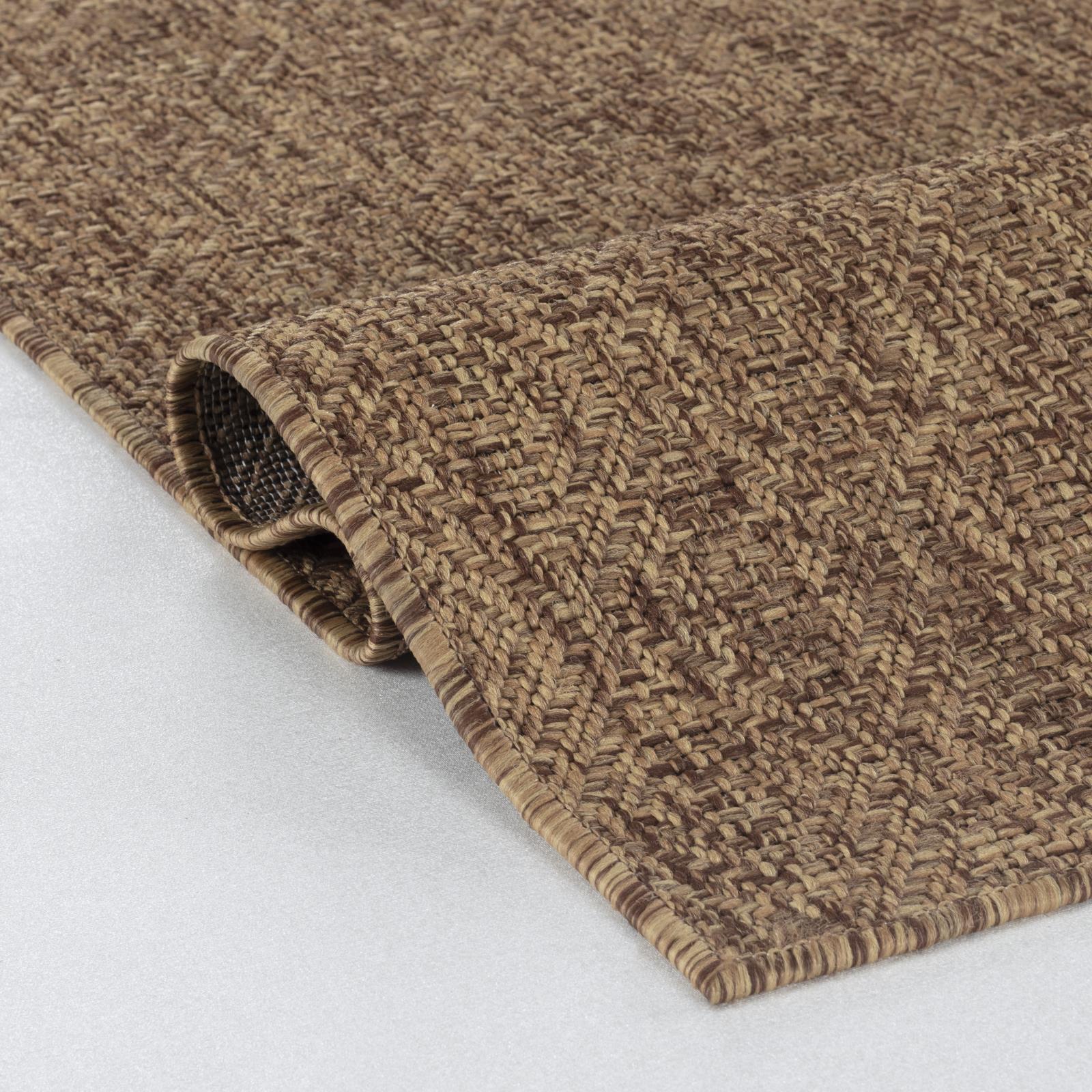 Larissa LS04 Brown Indoor/Outdoor Rug — view 3