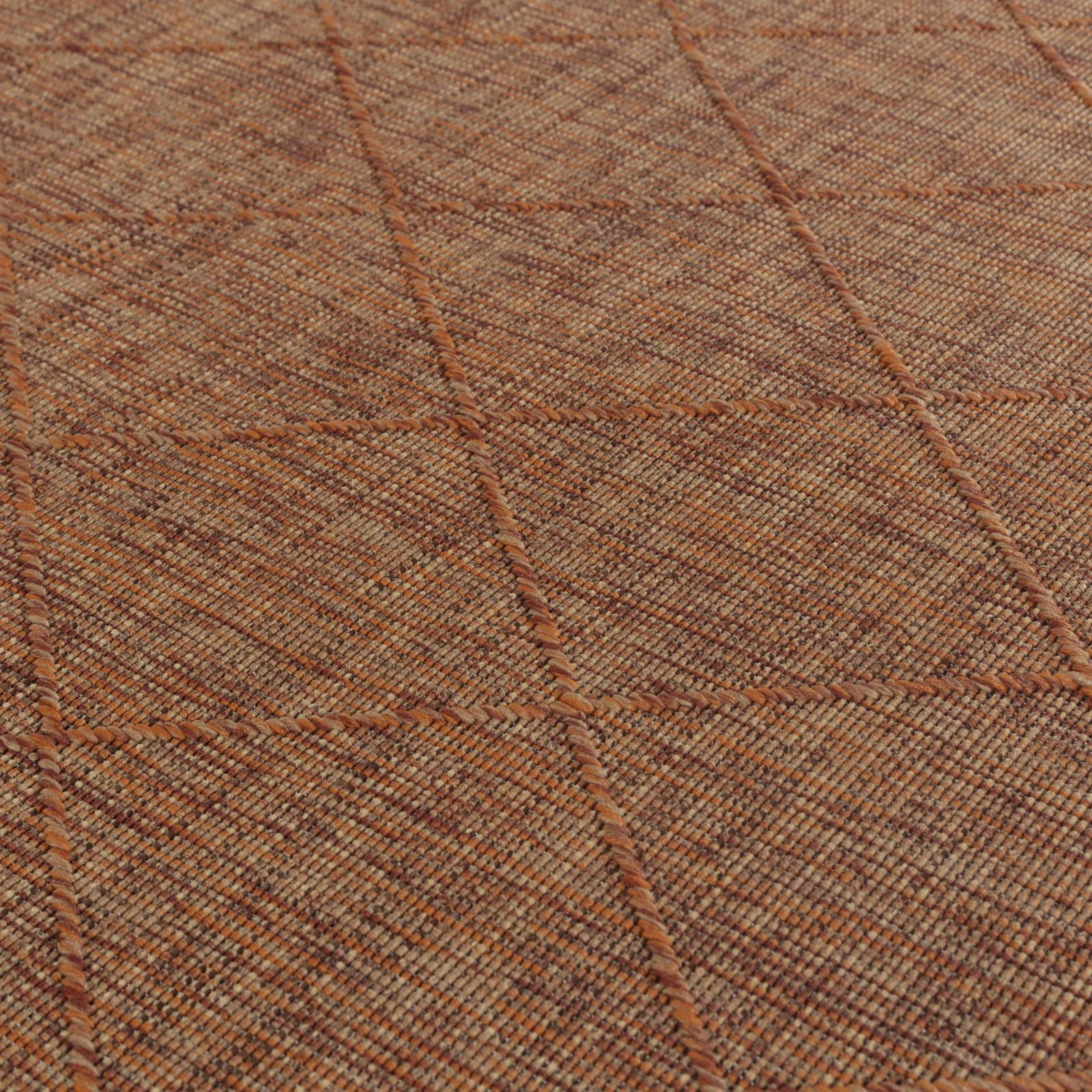 Larissa LS05 Rust Indoor/Outdoor Rug — view 4