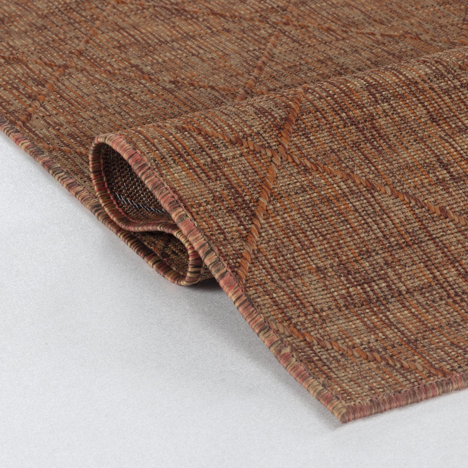 Larissa LS05 Rust Indoor/Outdoor Rug — view 3