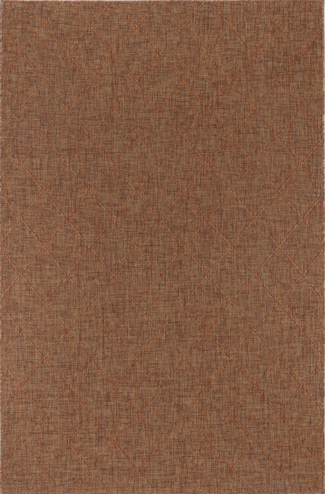 Larissa LS05 Rust Indoor/Outdoor Rug — view 2