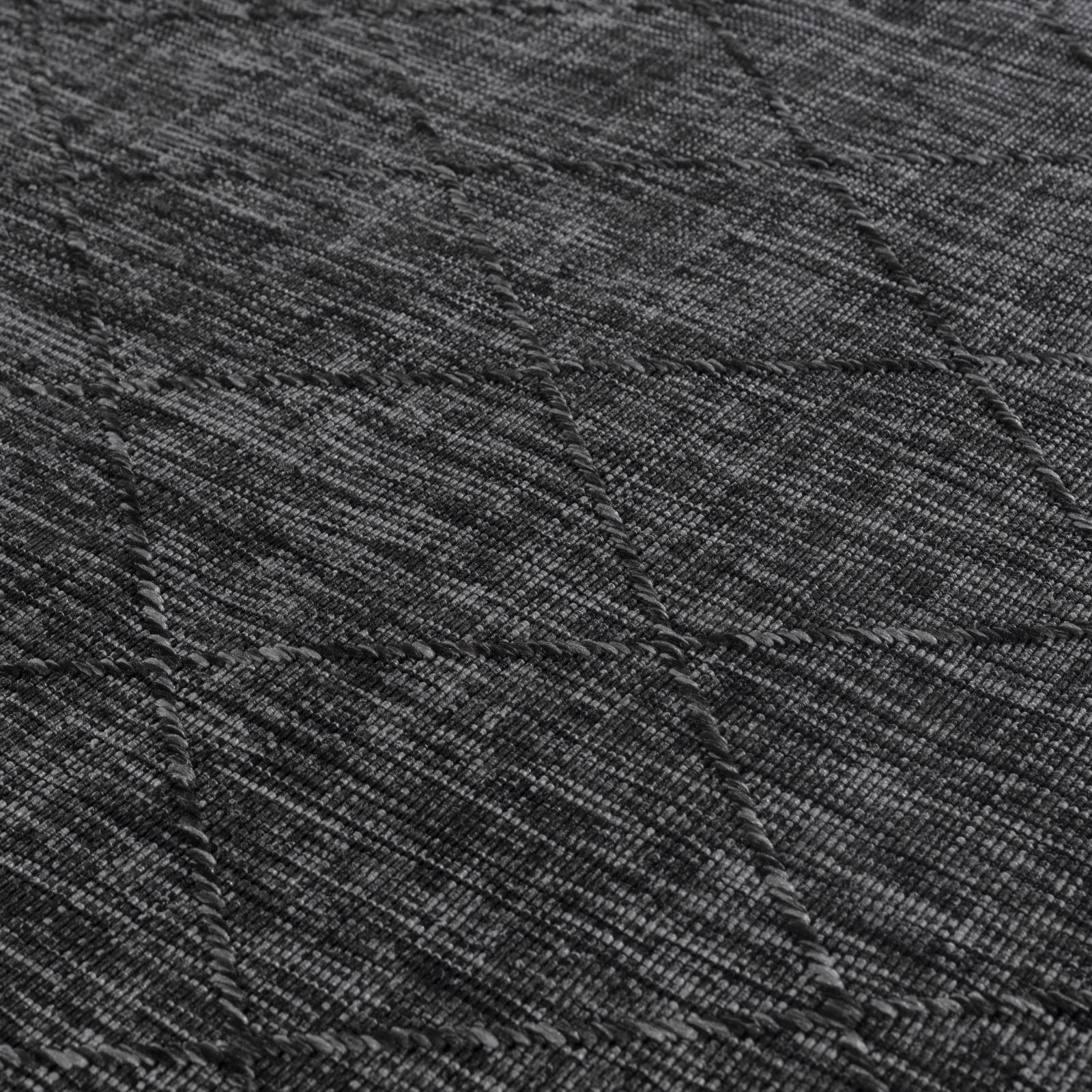 Larissa LS07 Charcoal Indoor/Outdoor Rug — view 4