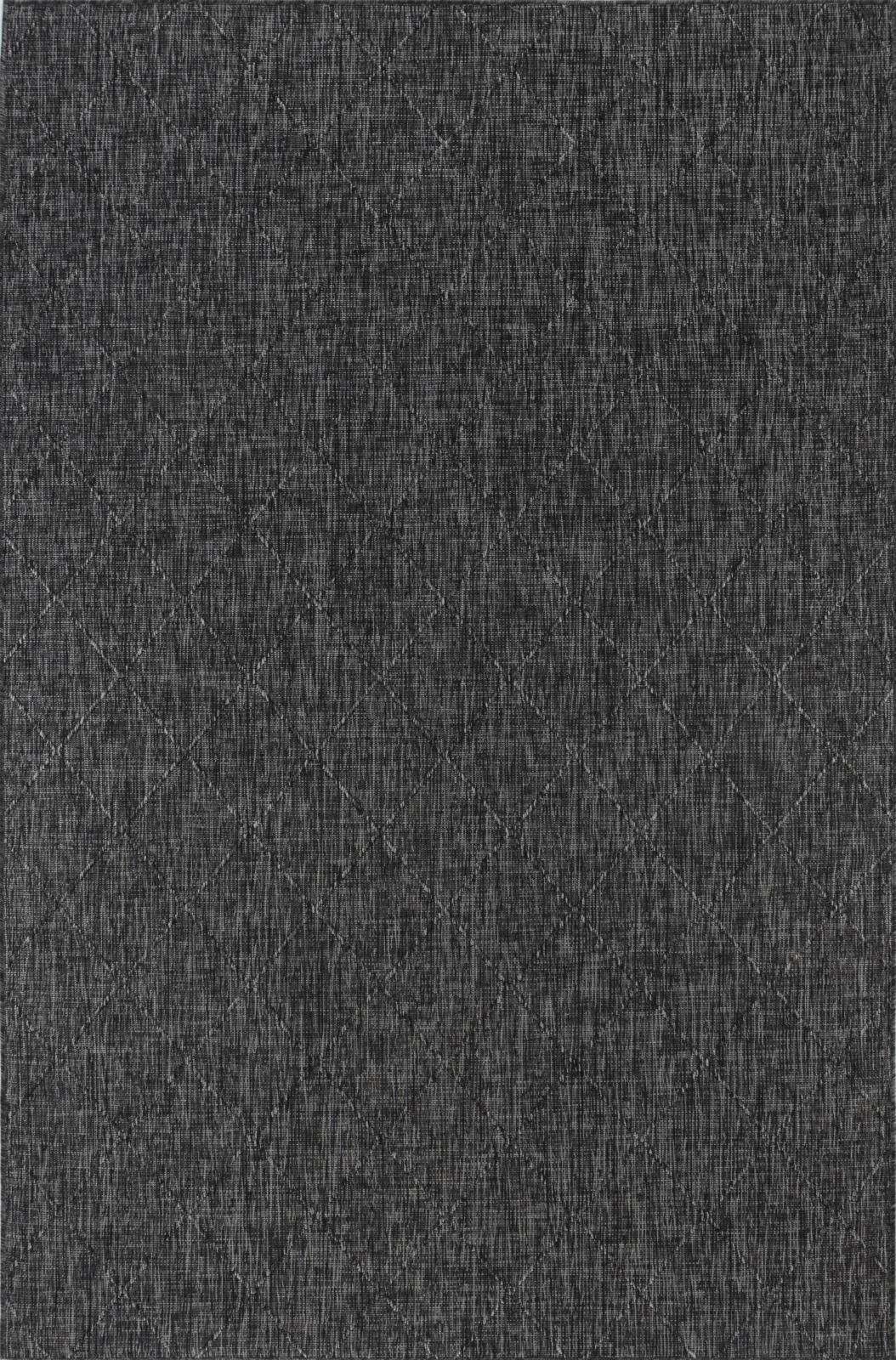 Larissa LS07 Charcoal Indoor/Outdoor Rug — view 2