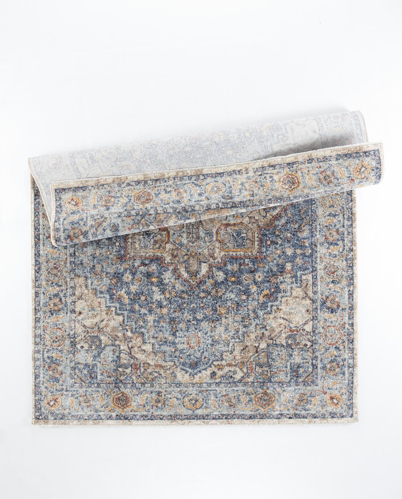 Stellios SE01 Navy Area Rug — view 2