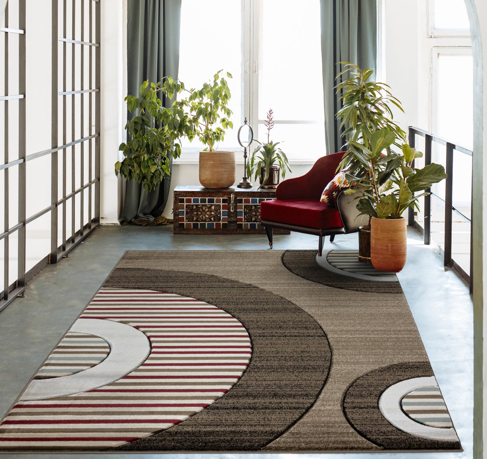 Glamour GM43 Brown Area Rug — view 5