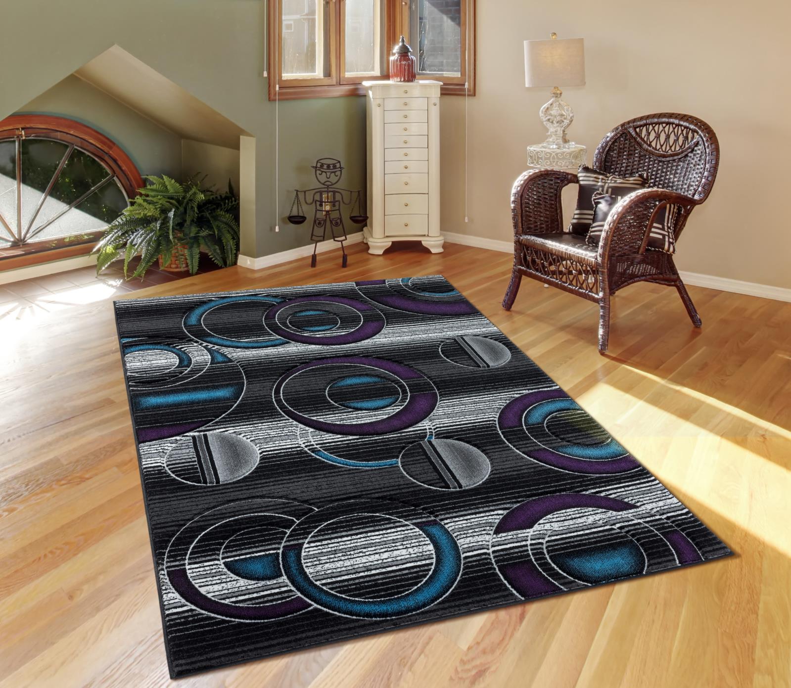 Orelsi OR24 Black Area Rug — view 2