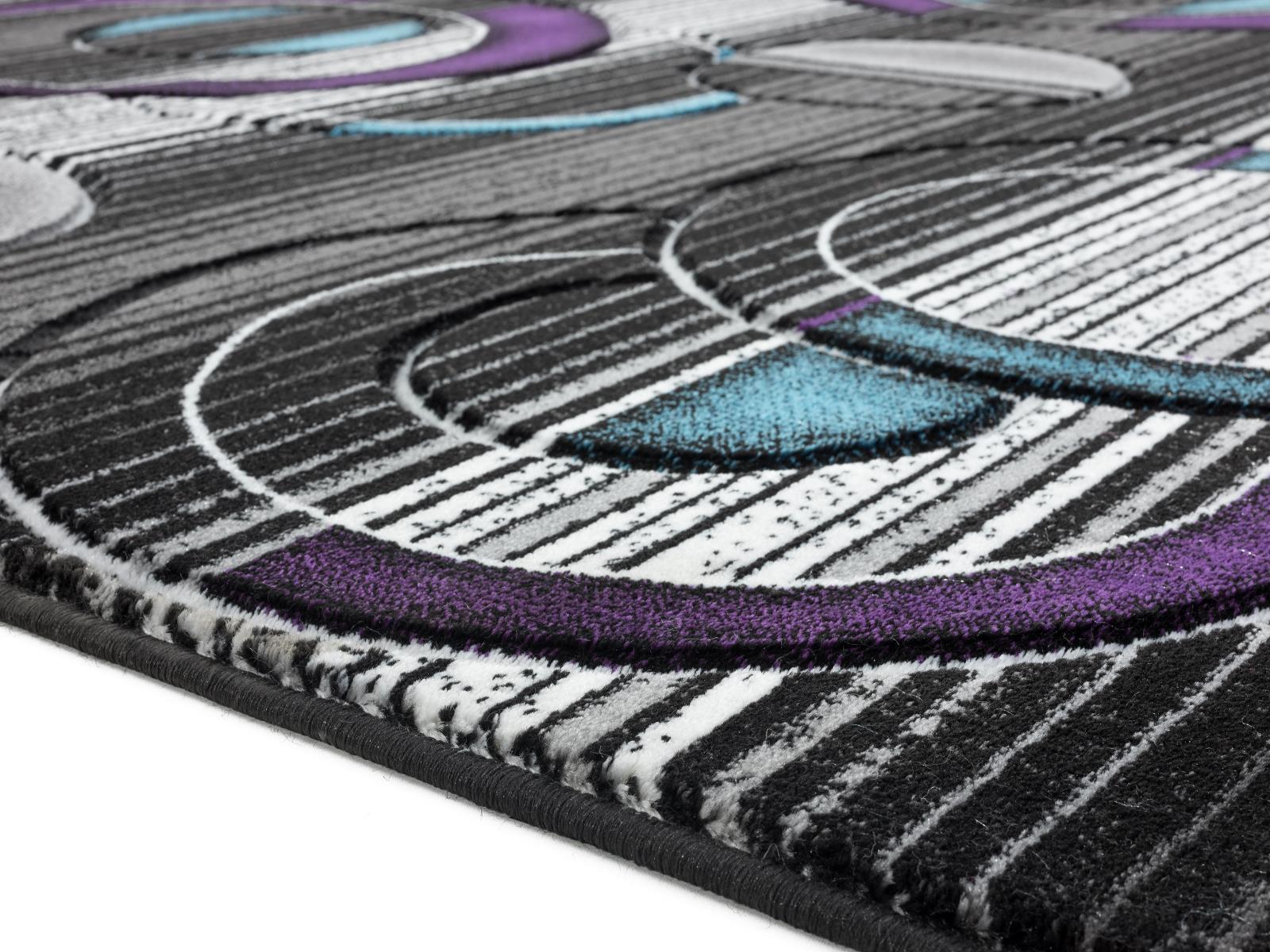 Orelsi OR24 Black Area Rug — view 3