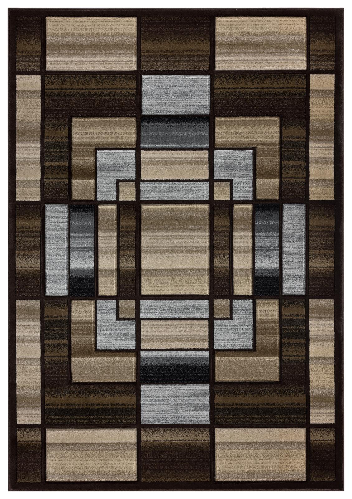 Orelsi OR106 Brown Area Rug