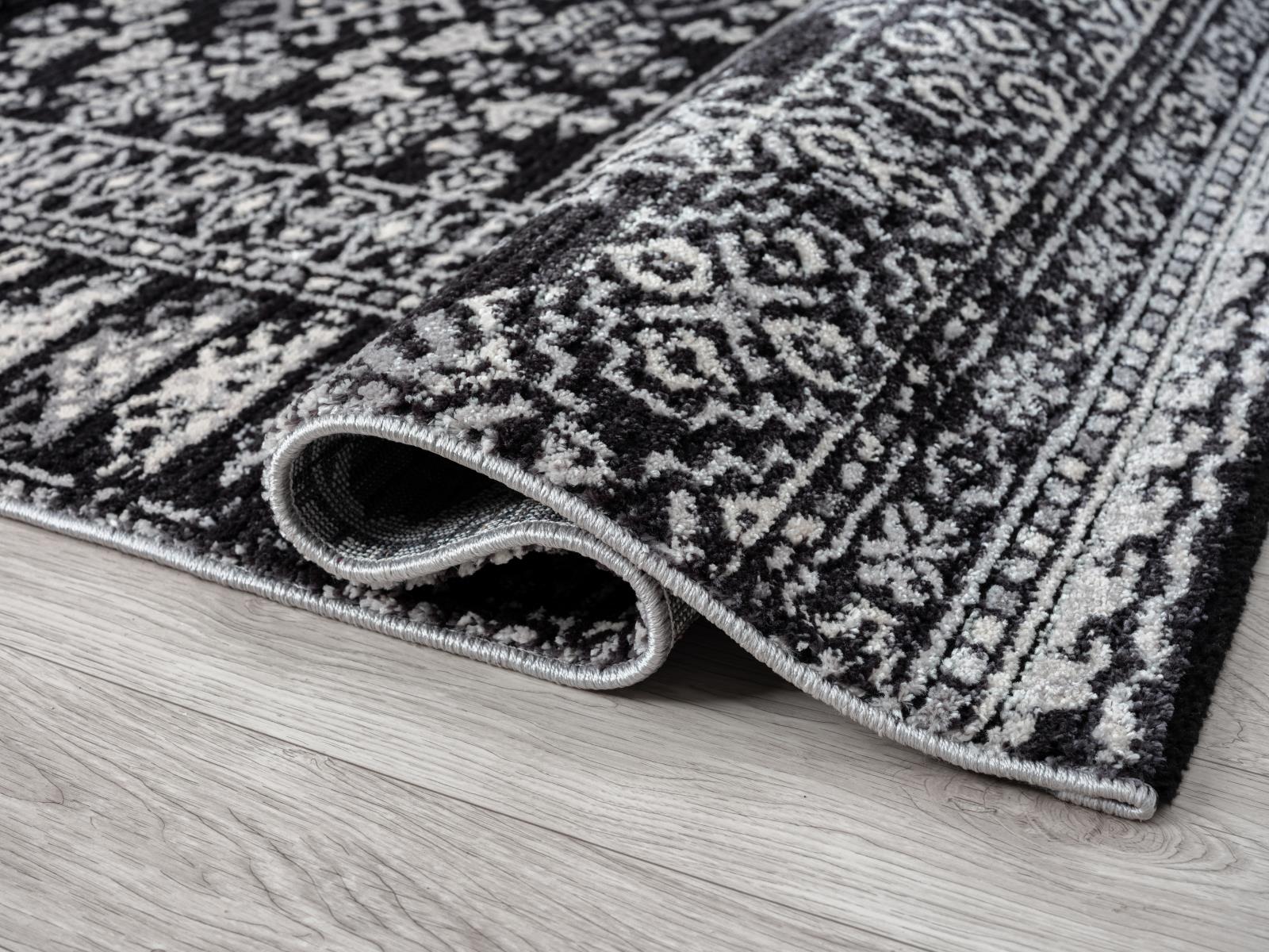Bergamo BG04 Black Area Rug — view 3