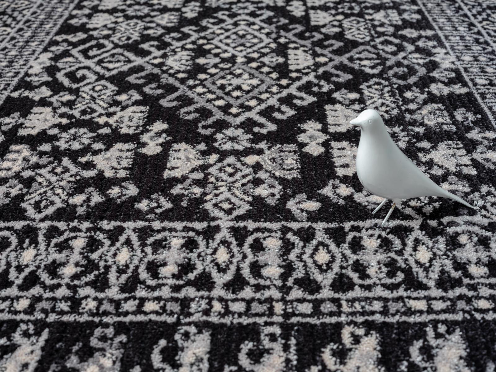 Bergamo BG04 Black Area Rug — view 5