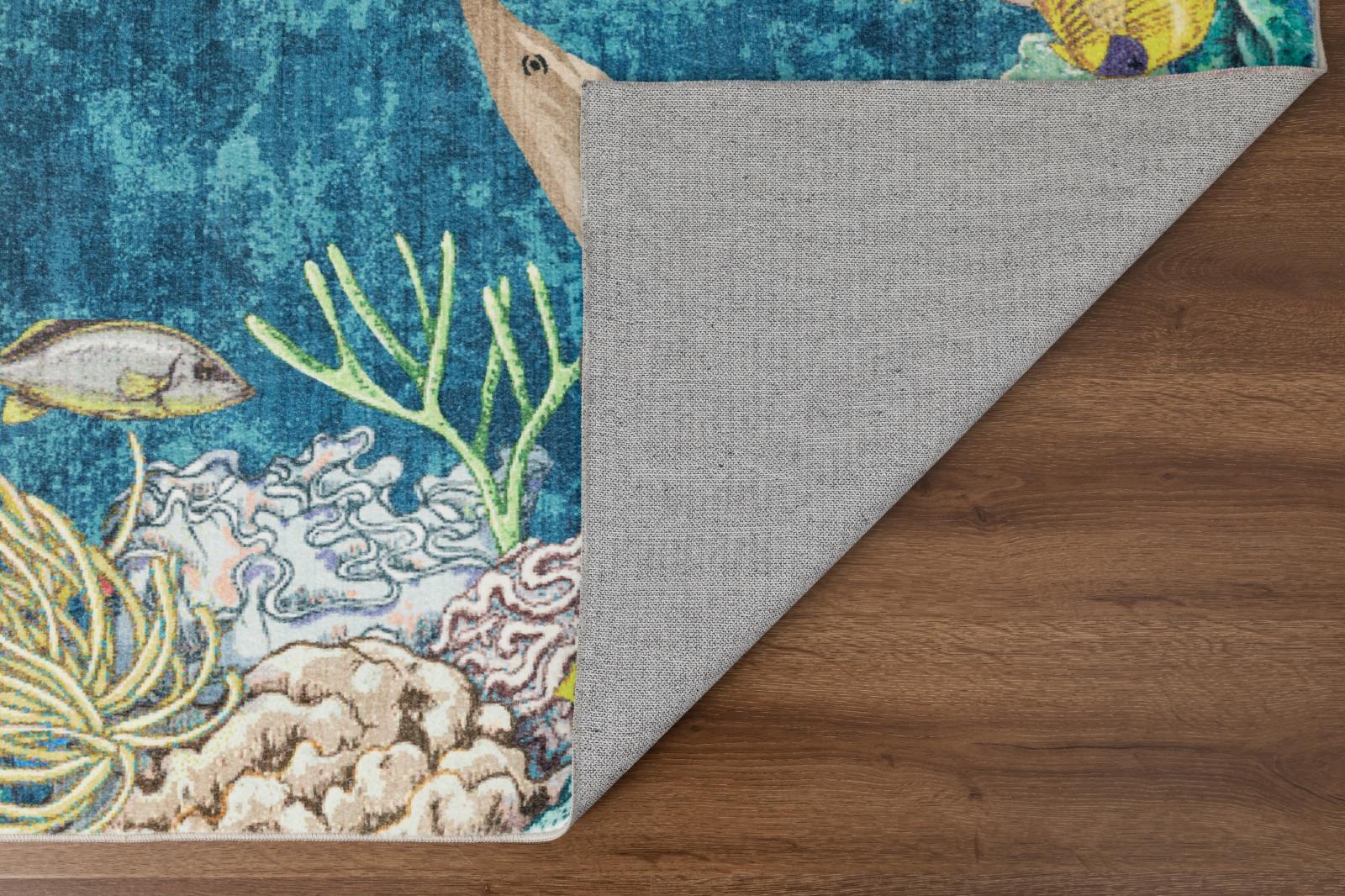 Kids KR09 Blue Area Rug — view 5