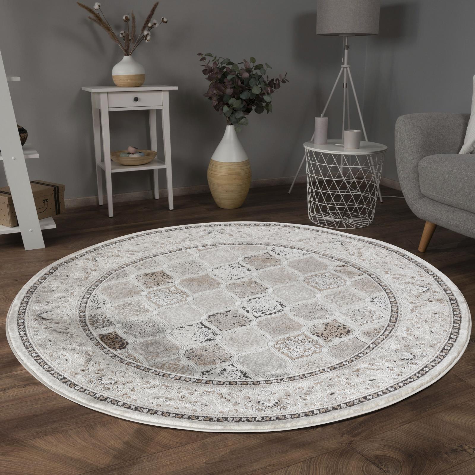 Omari OM01 Cream Area Rug — view 7