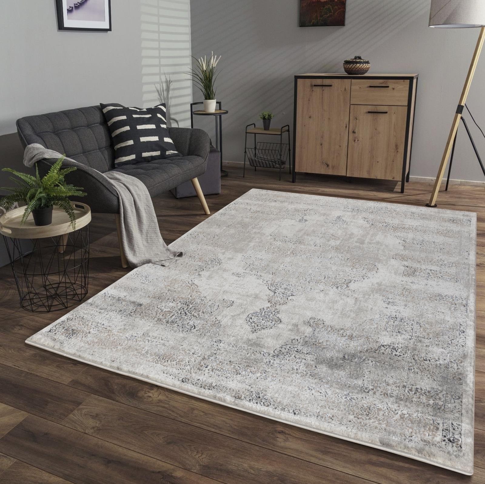 Omari OM02 Light Gray Area Rug — view 2