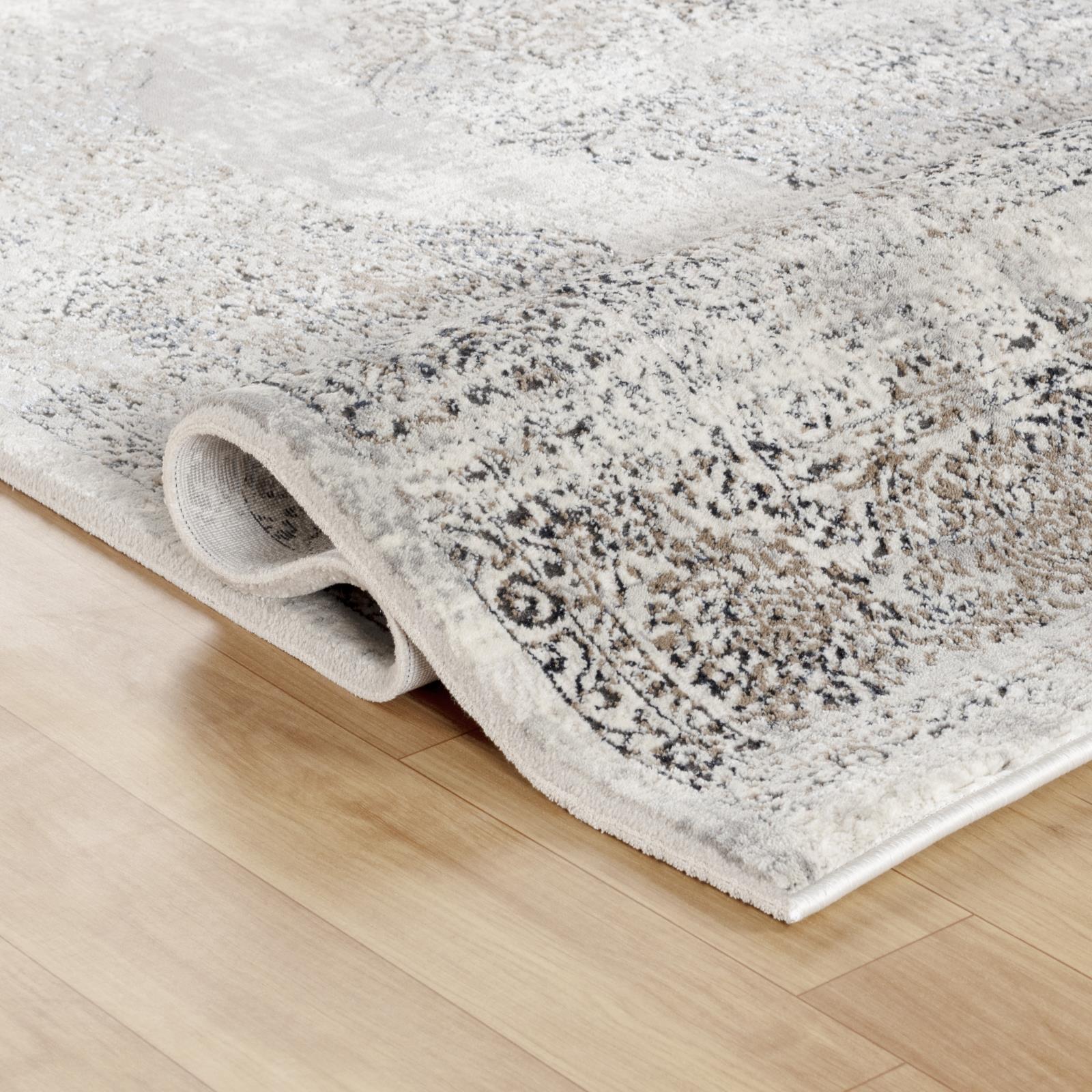 Omari OM02 Light Gray Area Rug — view 5