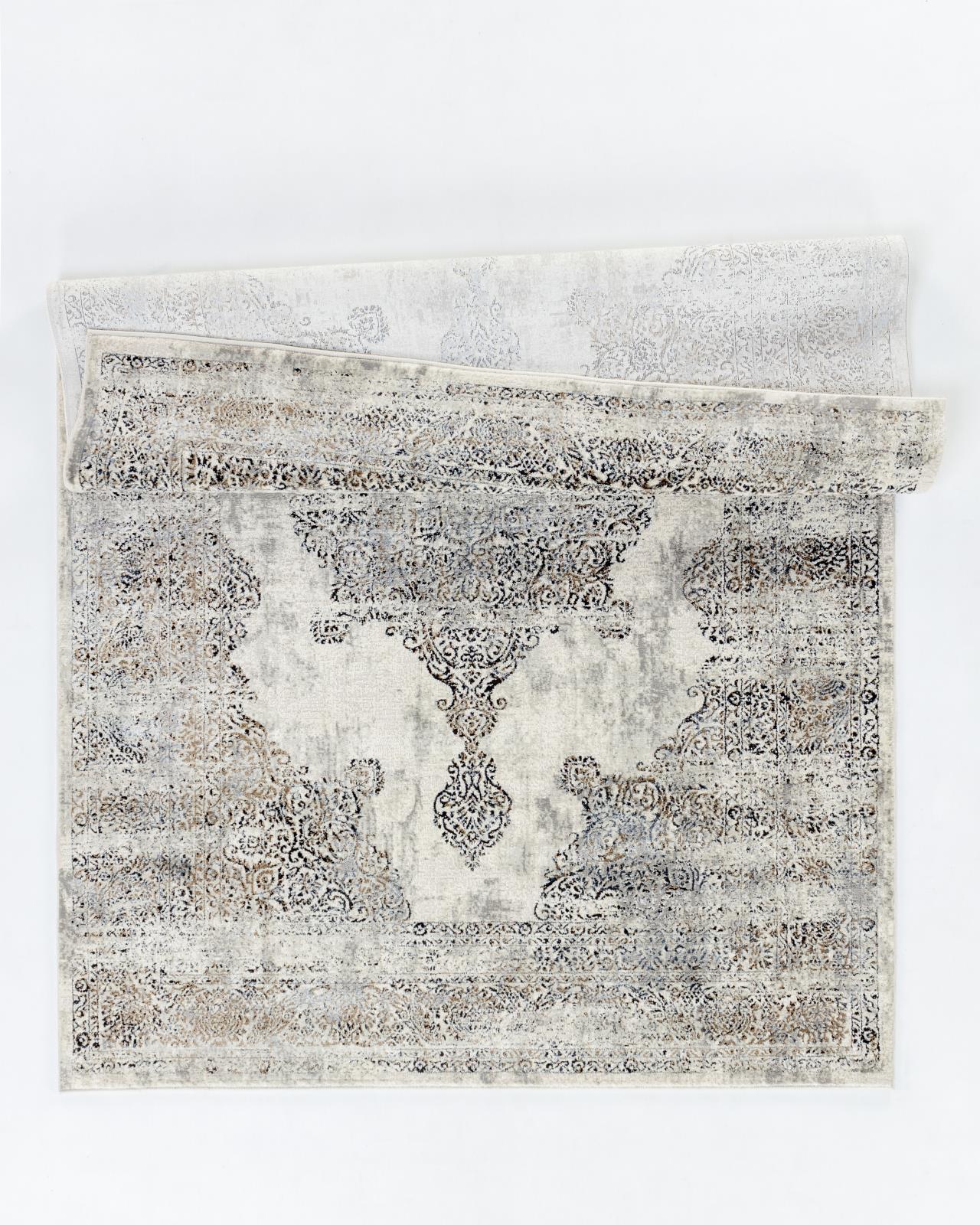 Omari OM02 Light Gray Area Rug — view 3