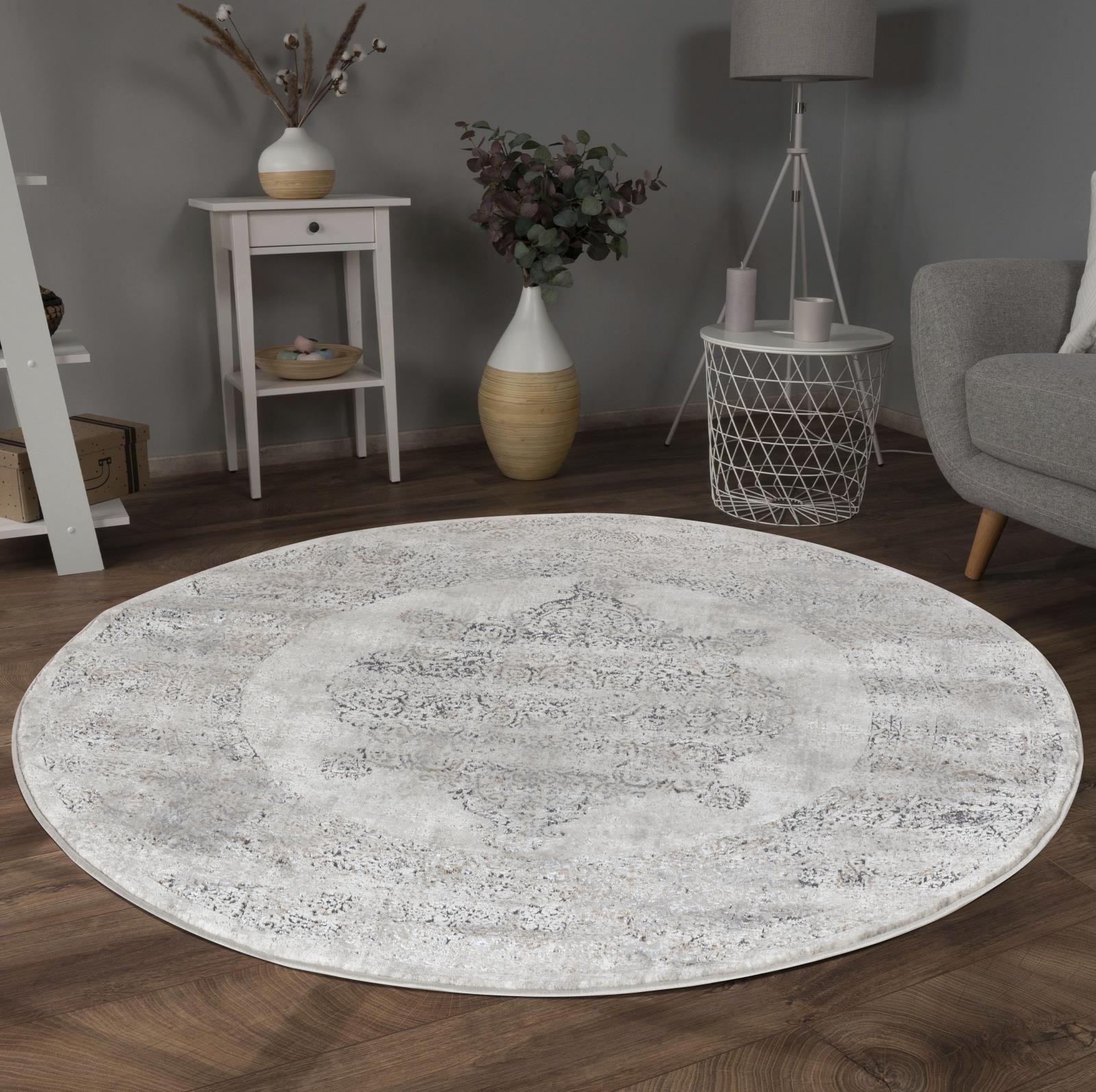 Omari OM02 Light Gray Area Rug — view 6