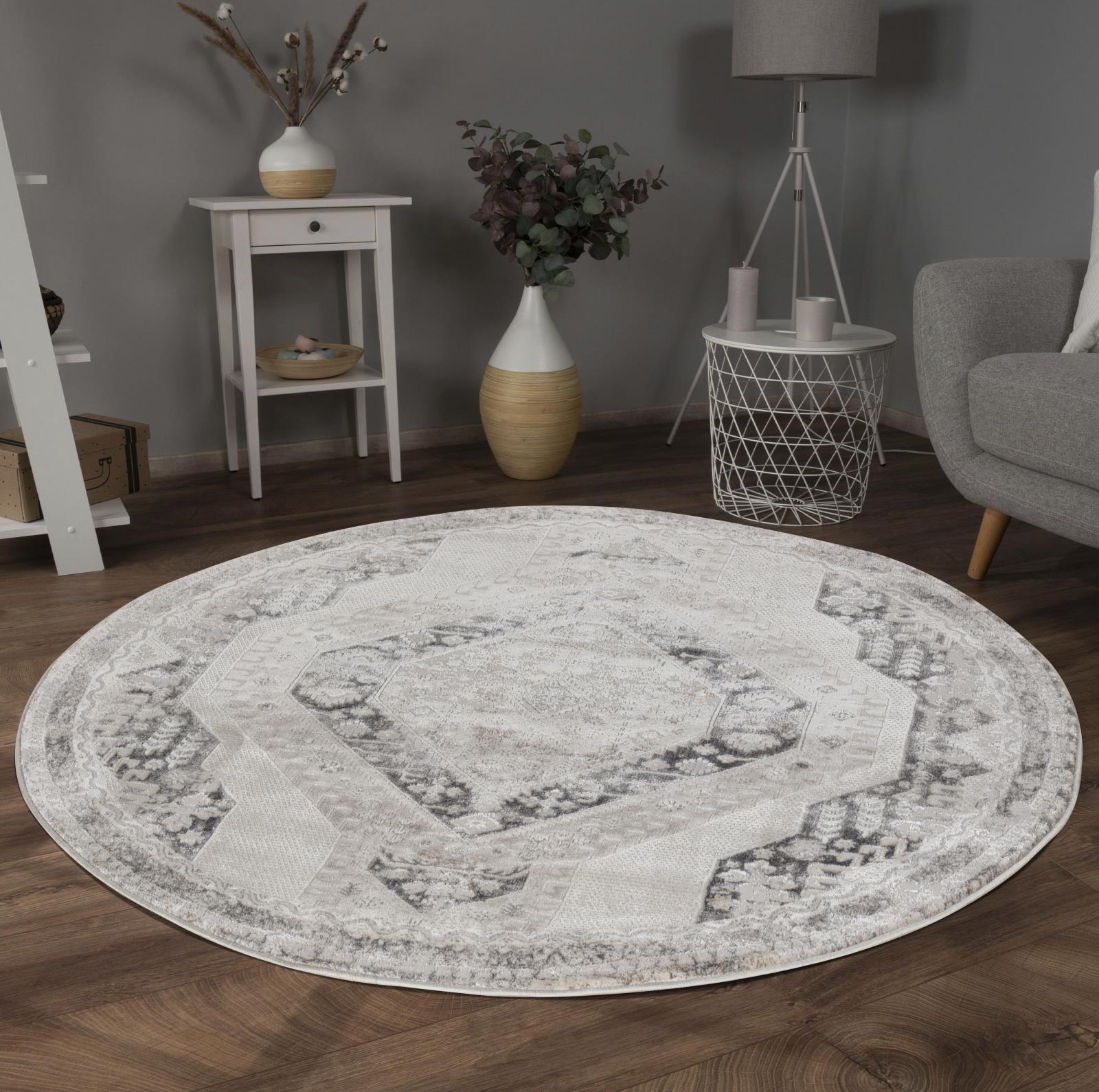 Omari OM04 Cream Area Rug — view 7