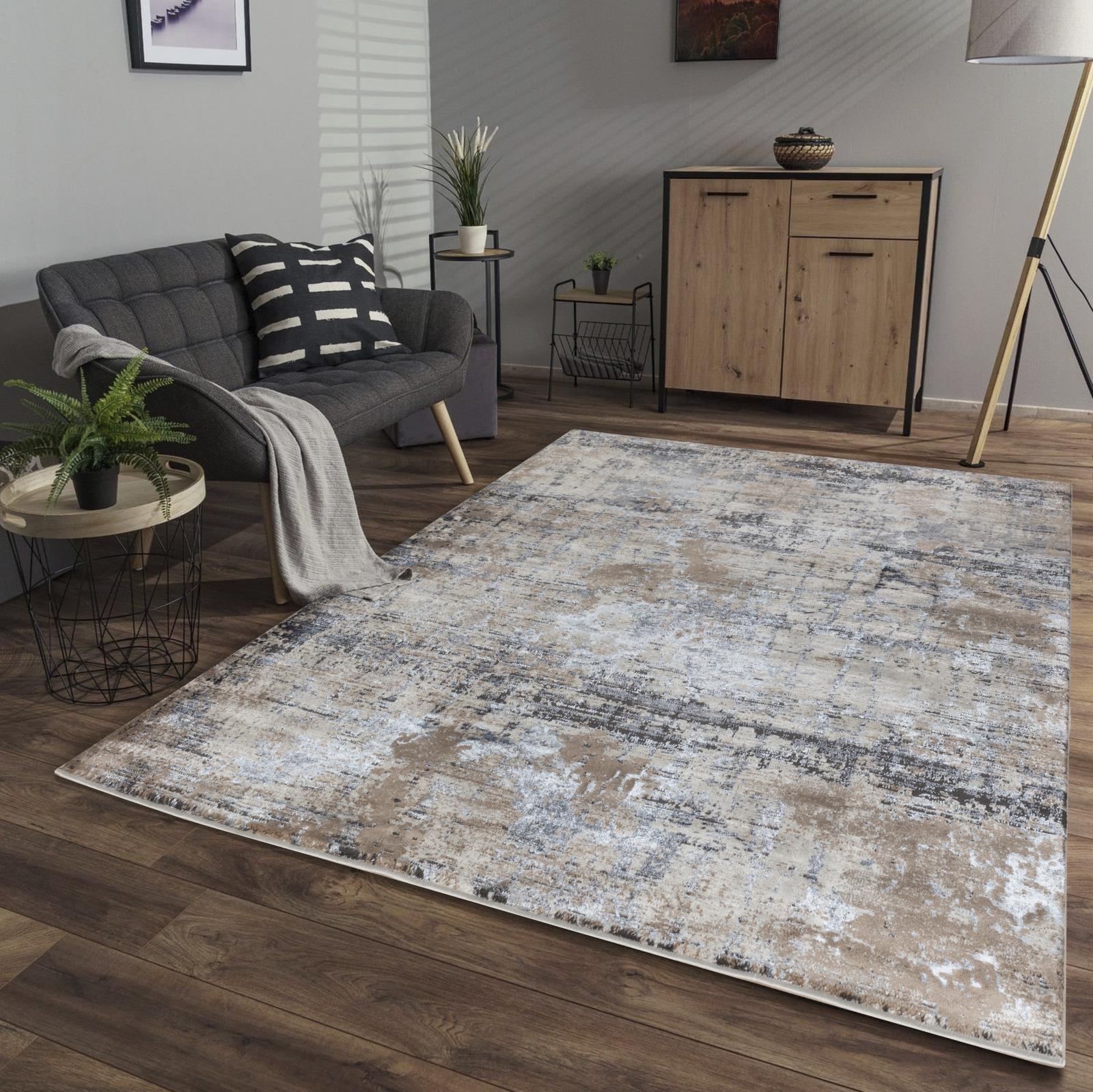Omari OM06 Blue Gray Area Rug — view 2