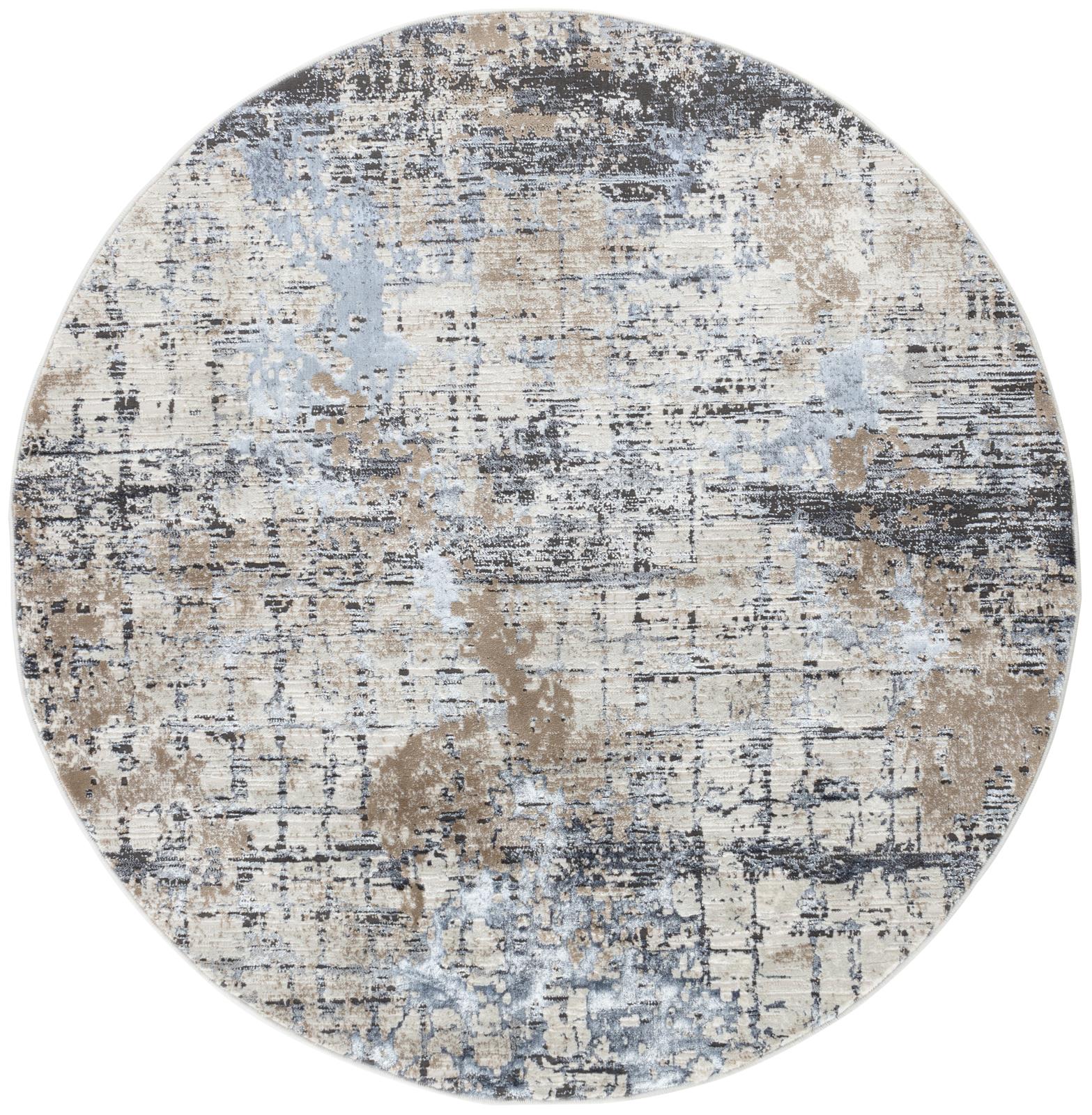 Omari OM06 Blue Gray Area Rug — view 8