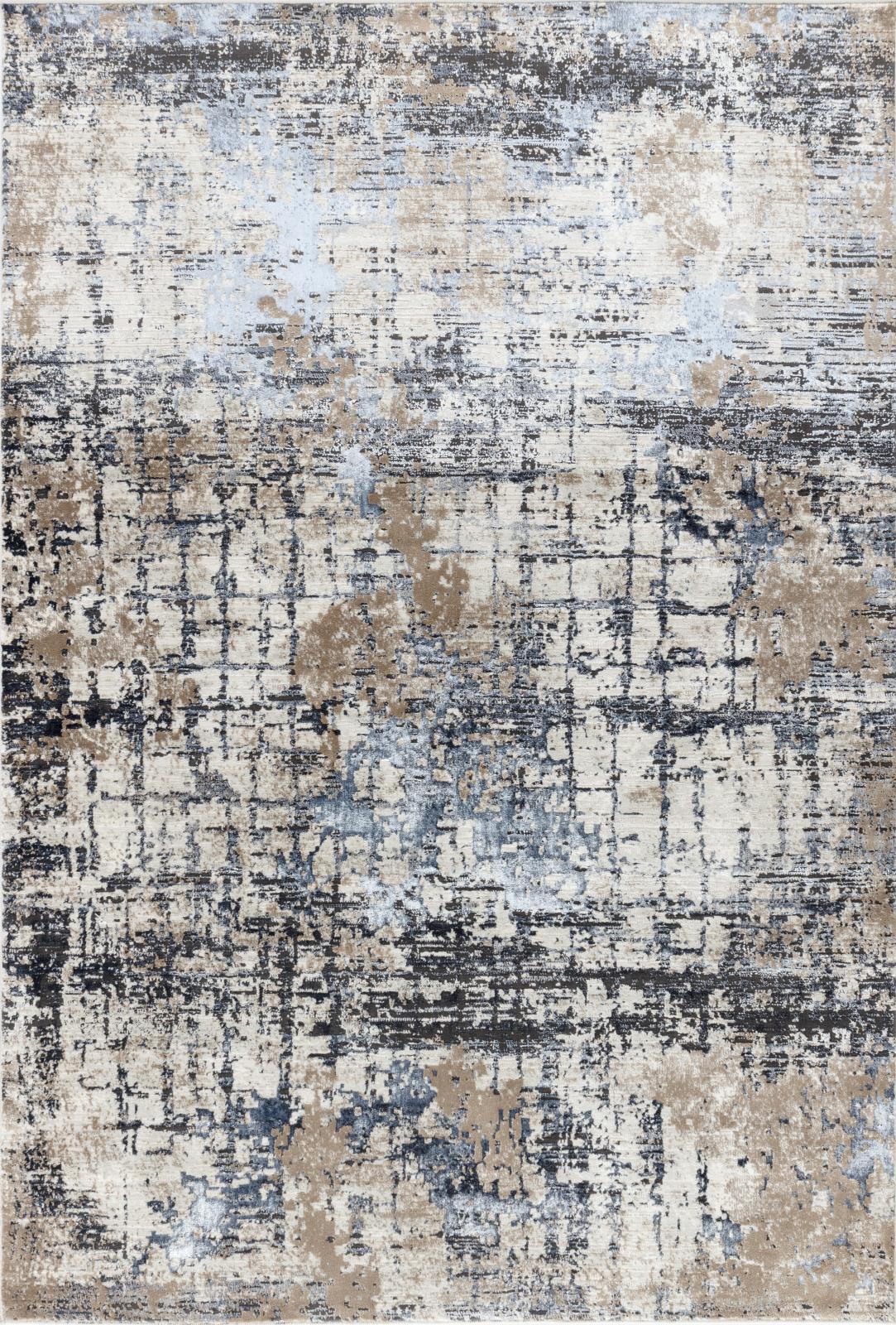 Omari OM06 Blue Gray Area Rug — view 6