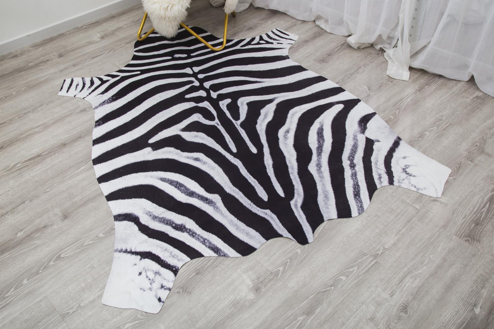 Rio RI09 Zebra Print Area Rug — view 3